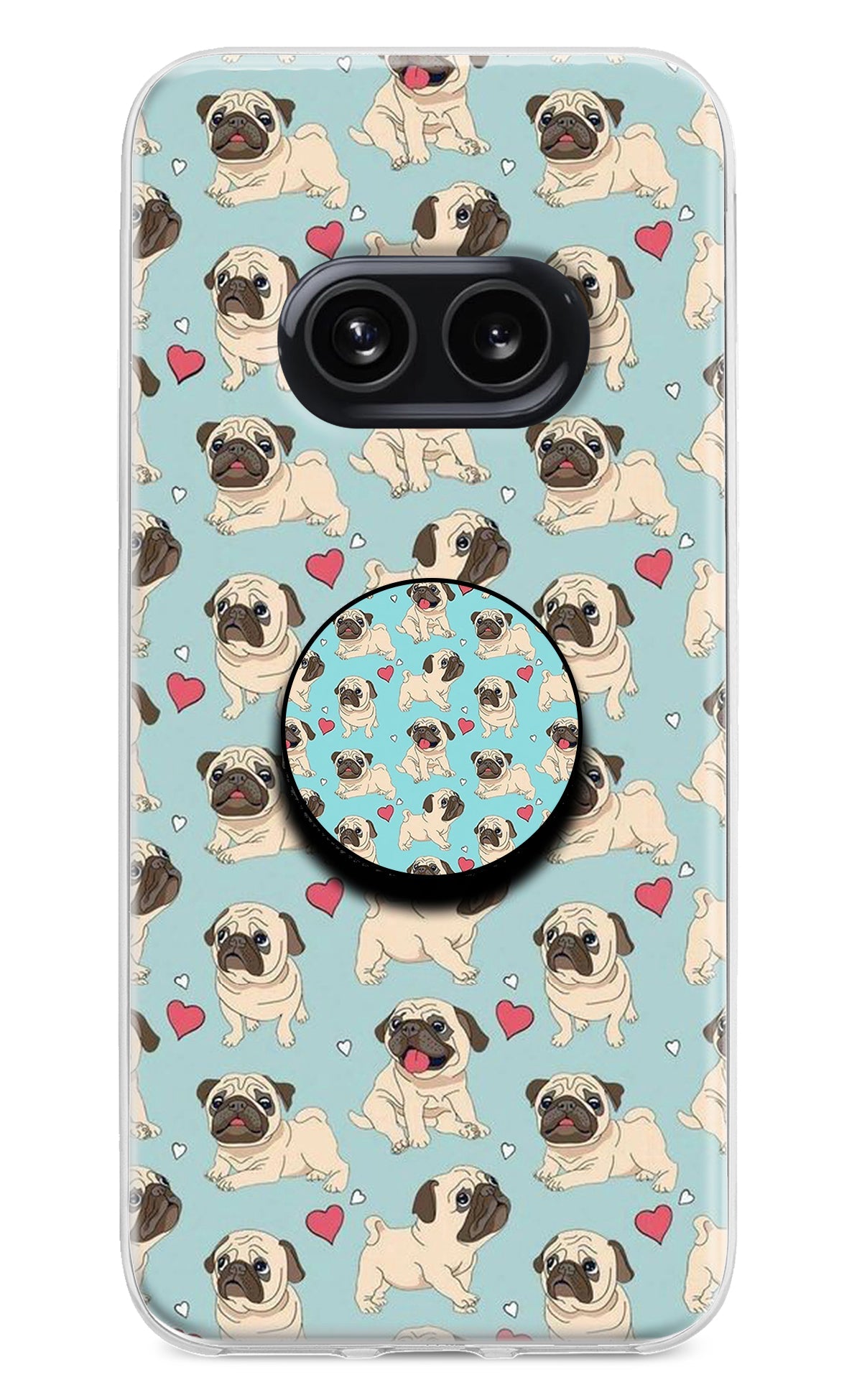 Pug Dog Nothing Phone 2A Pop Case