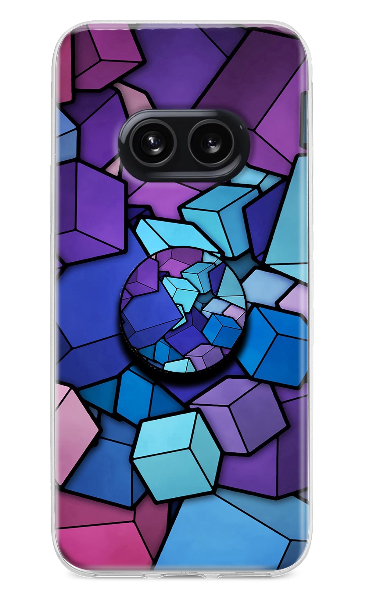 Cubic Abstract Nothing Phone 2A Pop Case