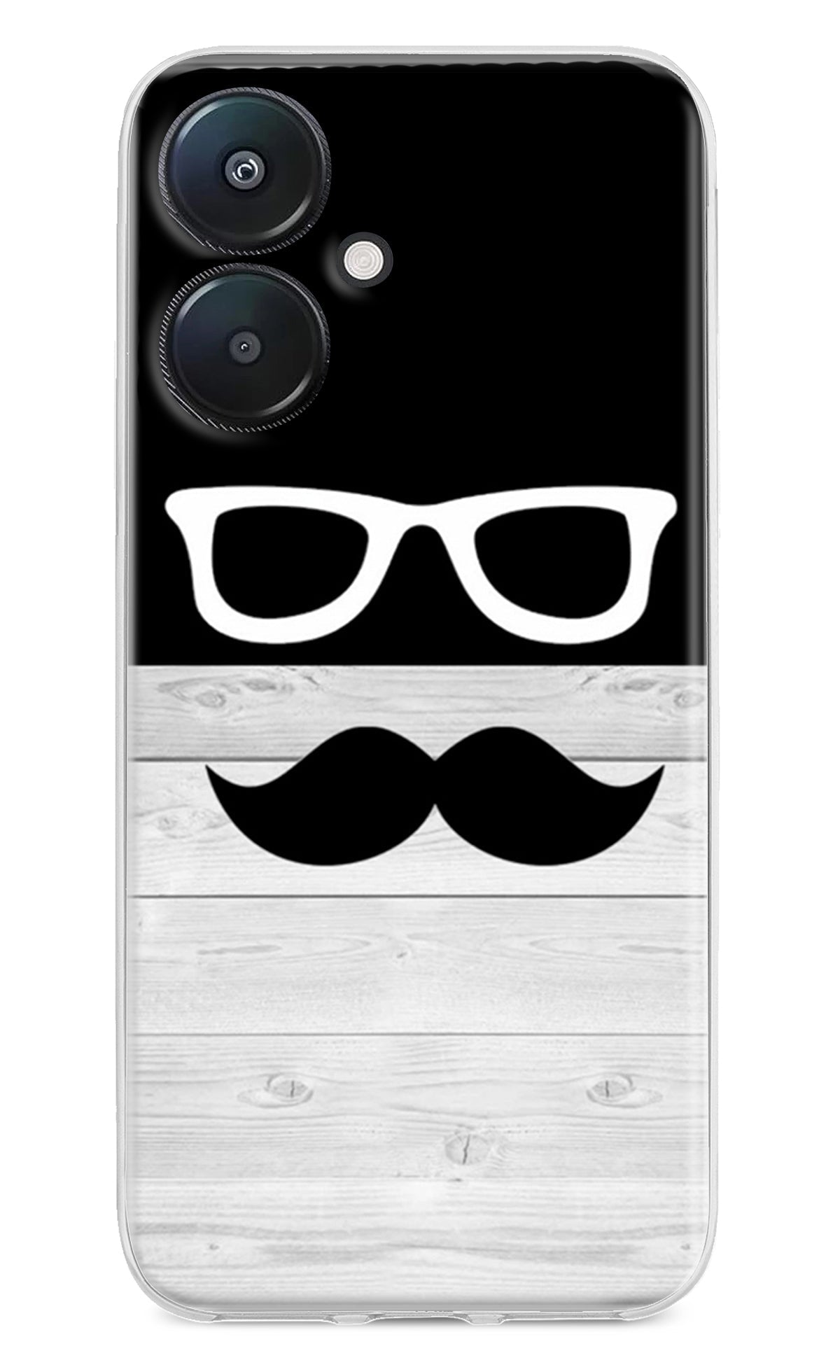 Mustache Redmi 13C 5G Back Cover