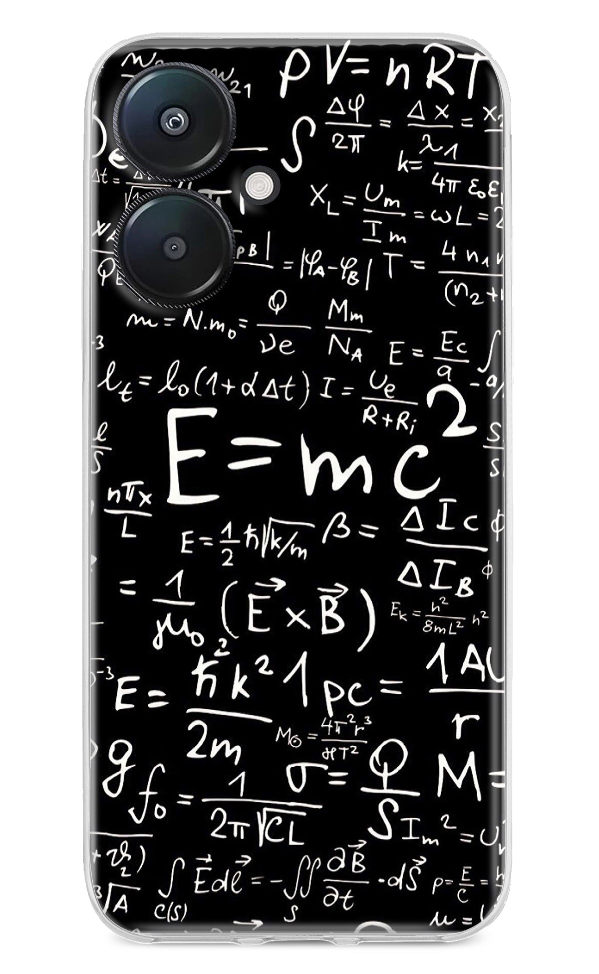 Physics Formula Redmi 13C 5G Back Cover