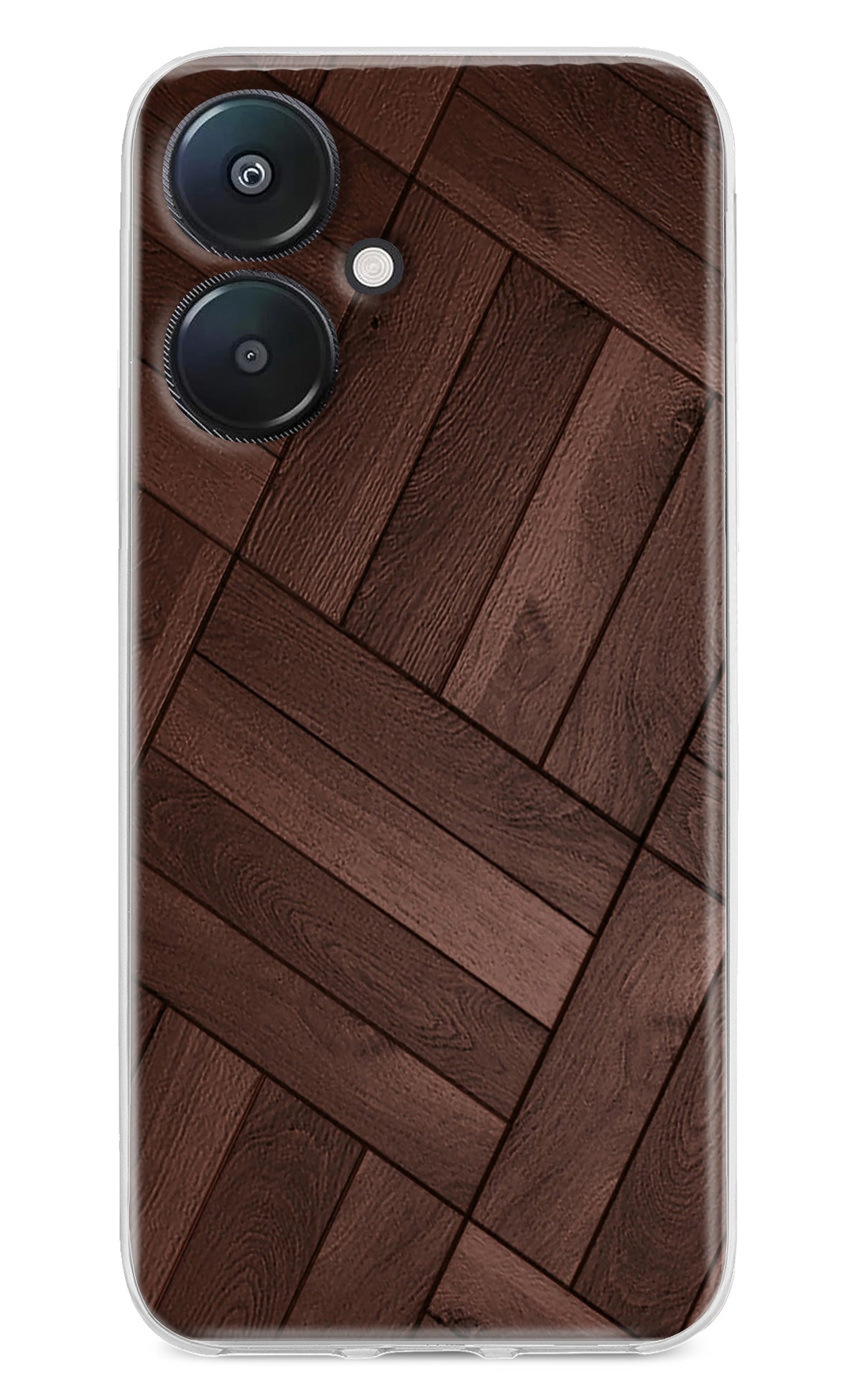 Wooden Texture Design Redmi 13C 5G Back Cover