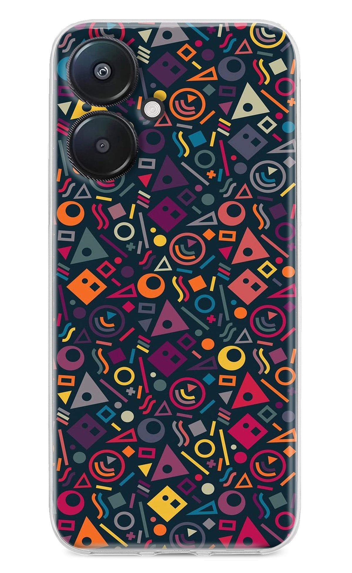 Geometric Abstract Redmi 13C 5G Back Cover