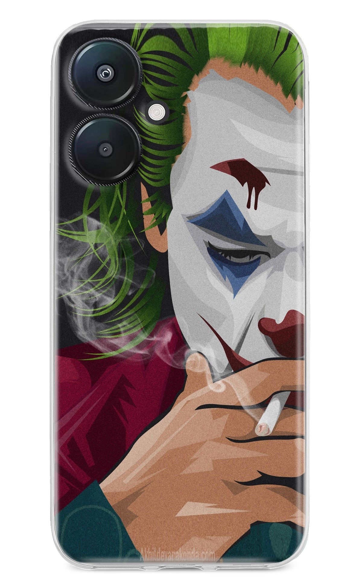 Joker Smoking Redmi 13C 5G Back Cover