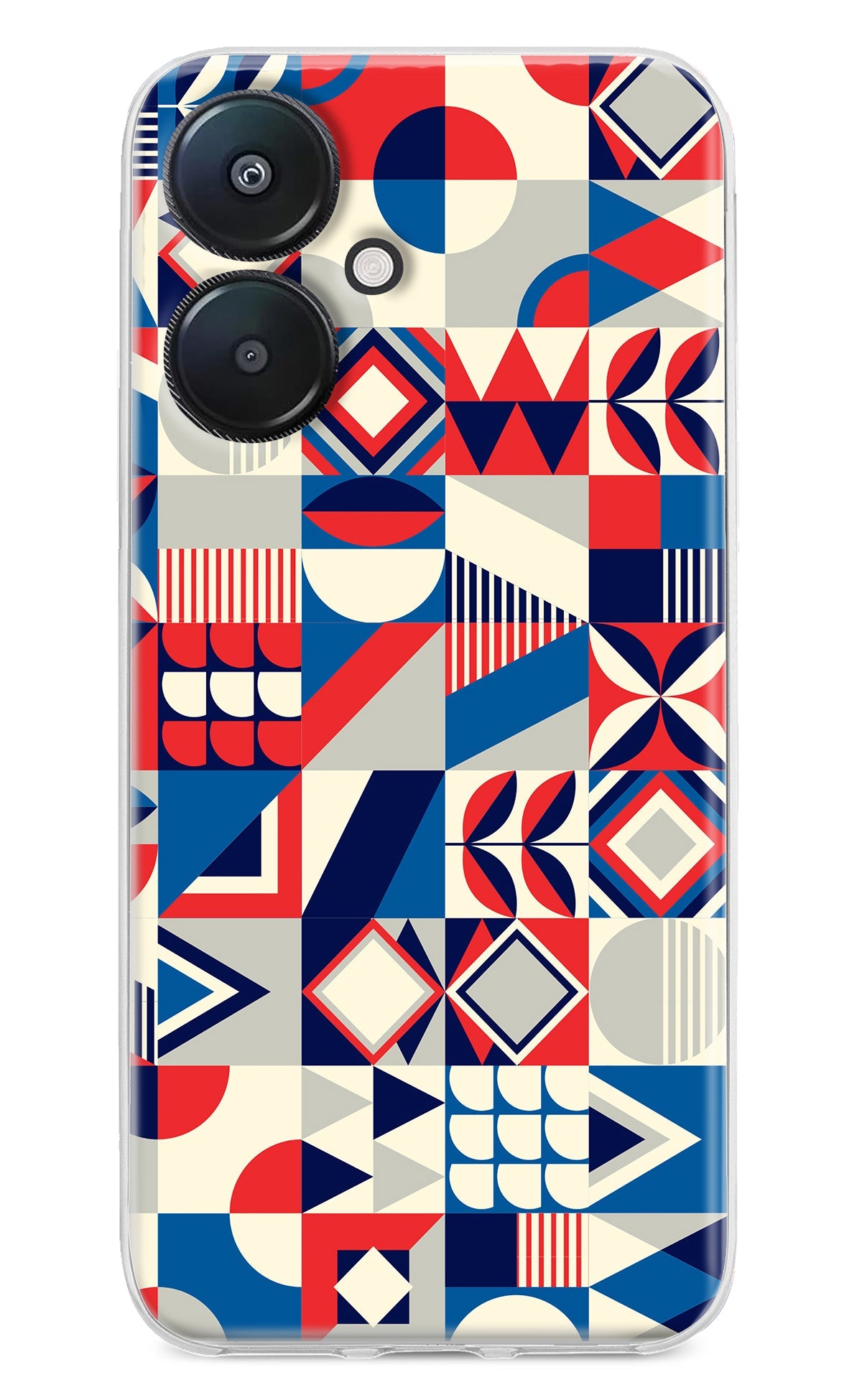 Colorful Pattern Redmi 13C 5G Back Cover