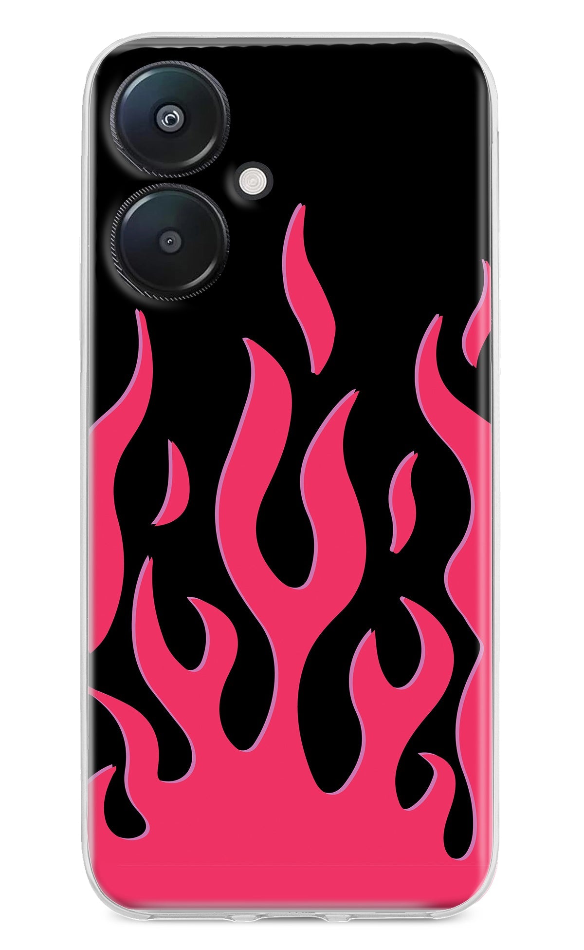 Fire Flames Redmi 13C 5G Back Cover