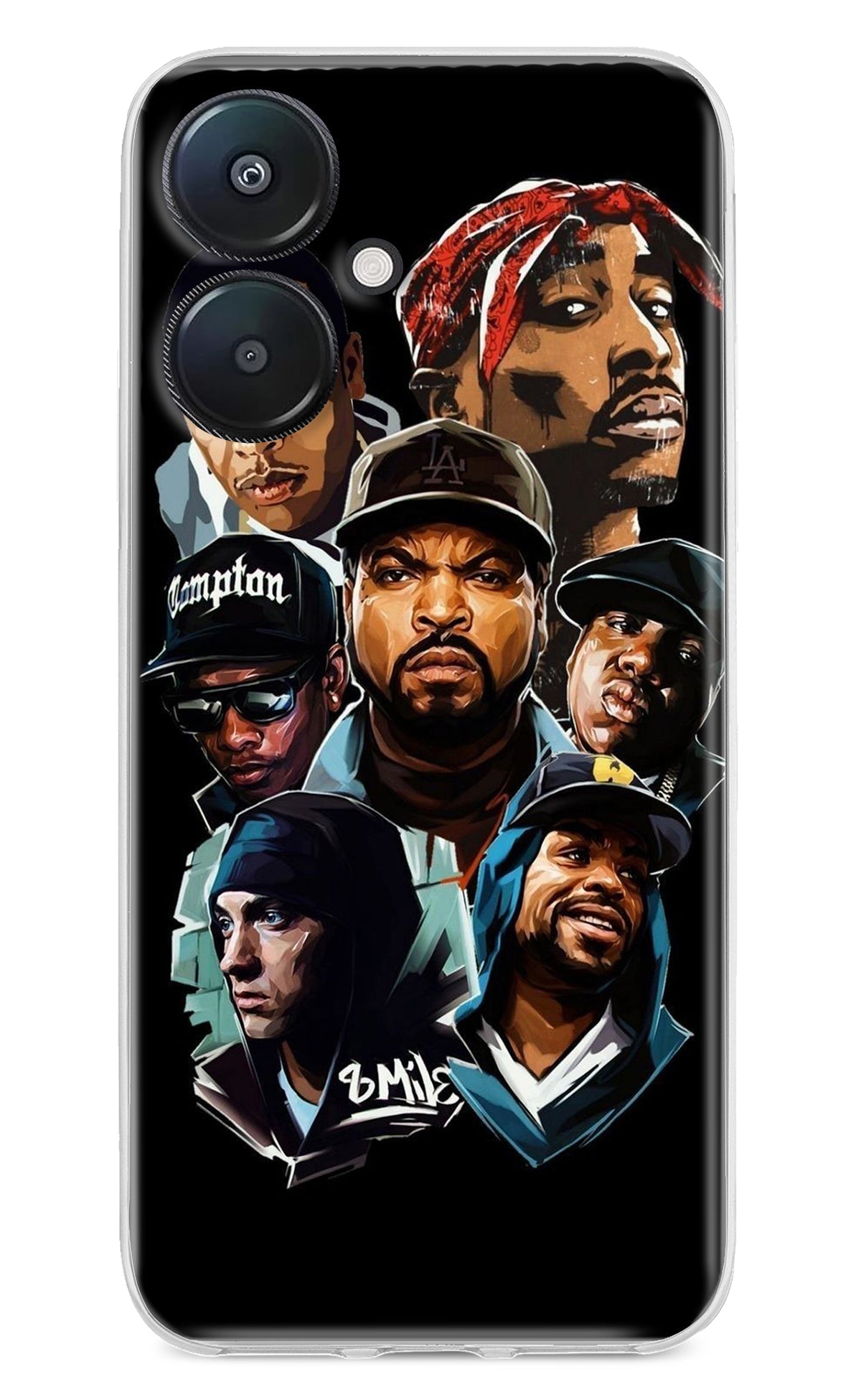 Rappers Redmi 13C 5G Back Cover