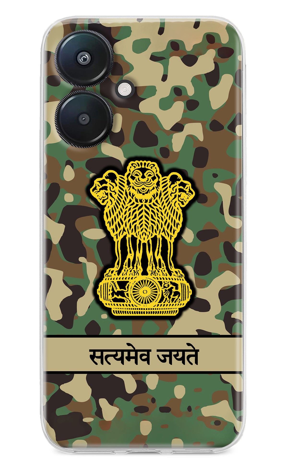 Satyamev Jayate Army Redmi 13C 5G Back Cover