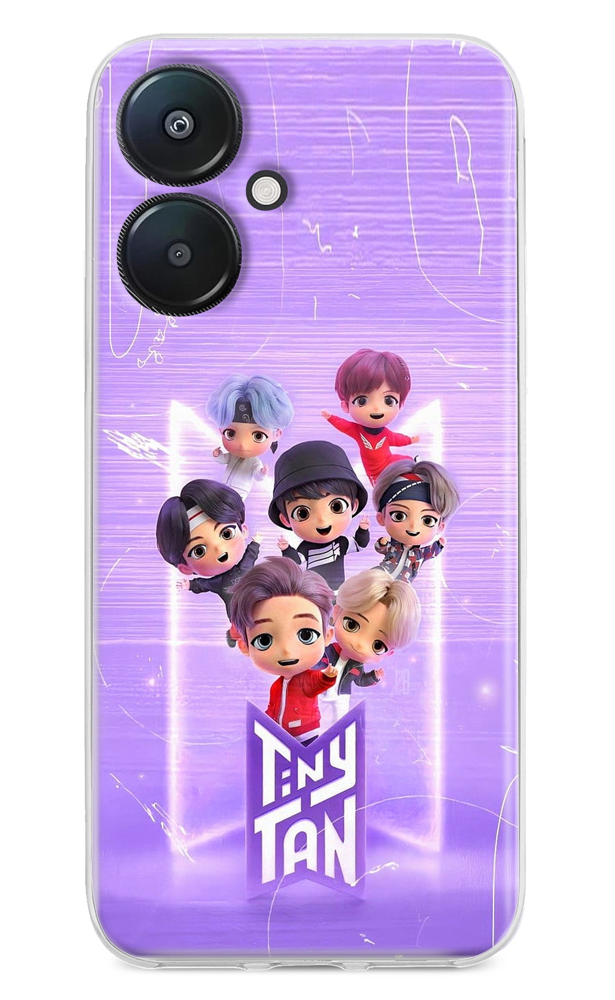 BTS Tiny Tan Redmi 13C 5G Back Cover