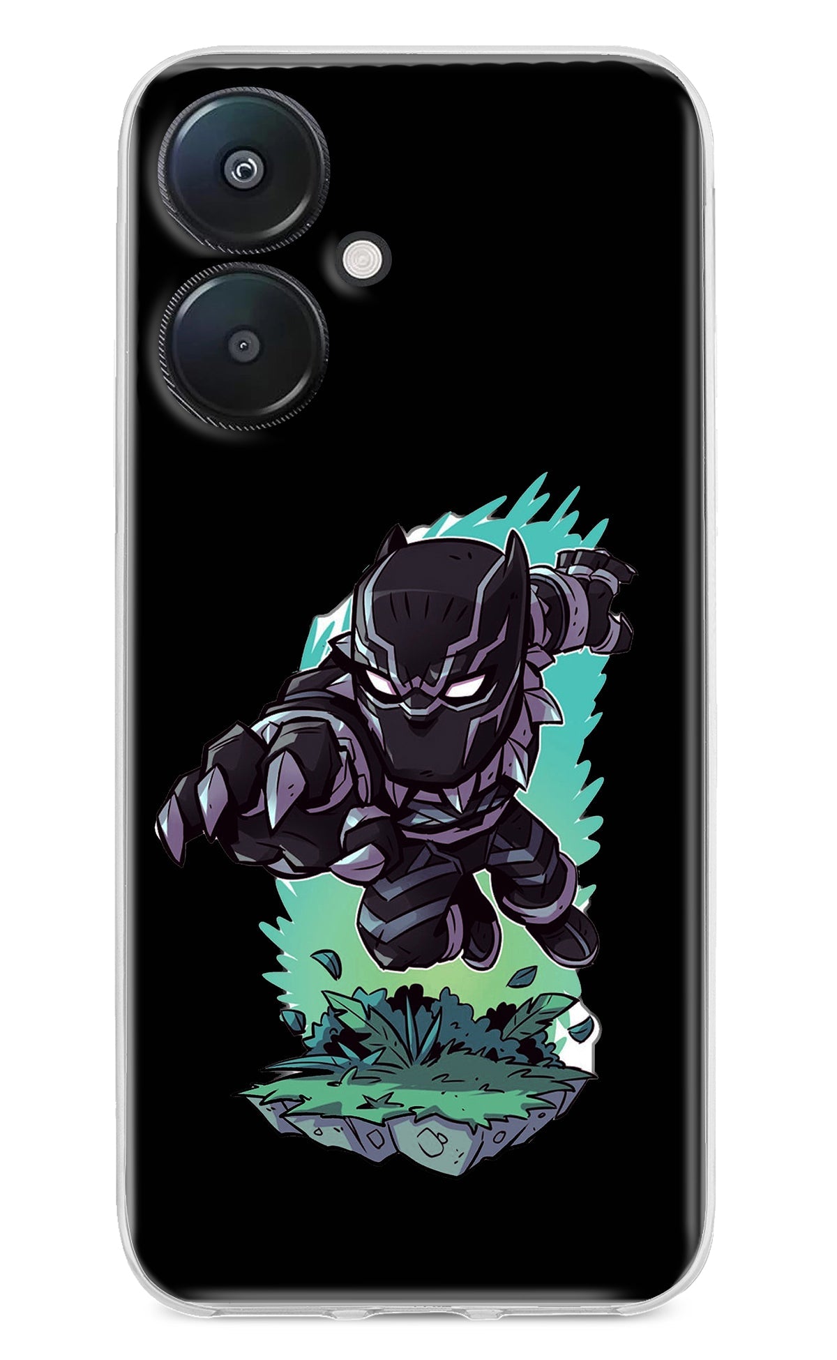 Black Panther Redmi 13C 5G Back Cover