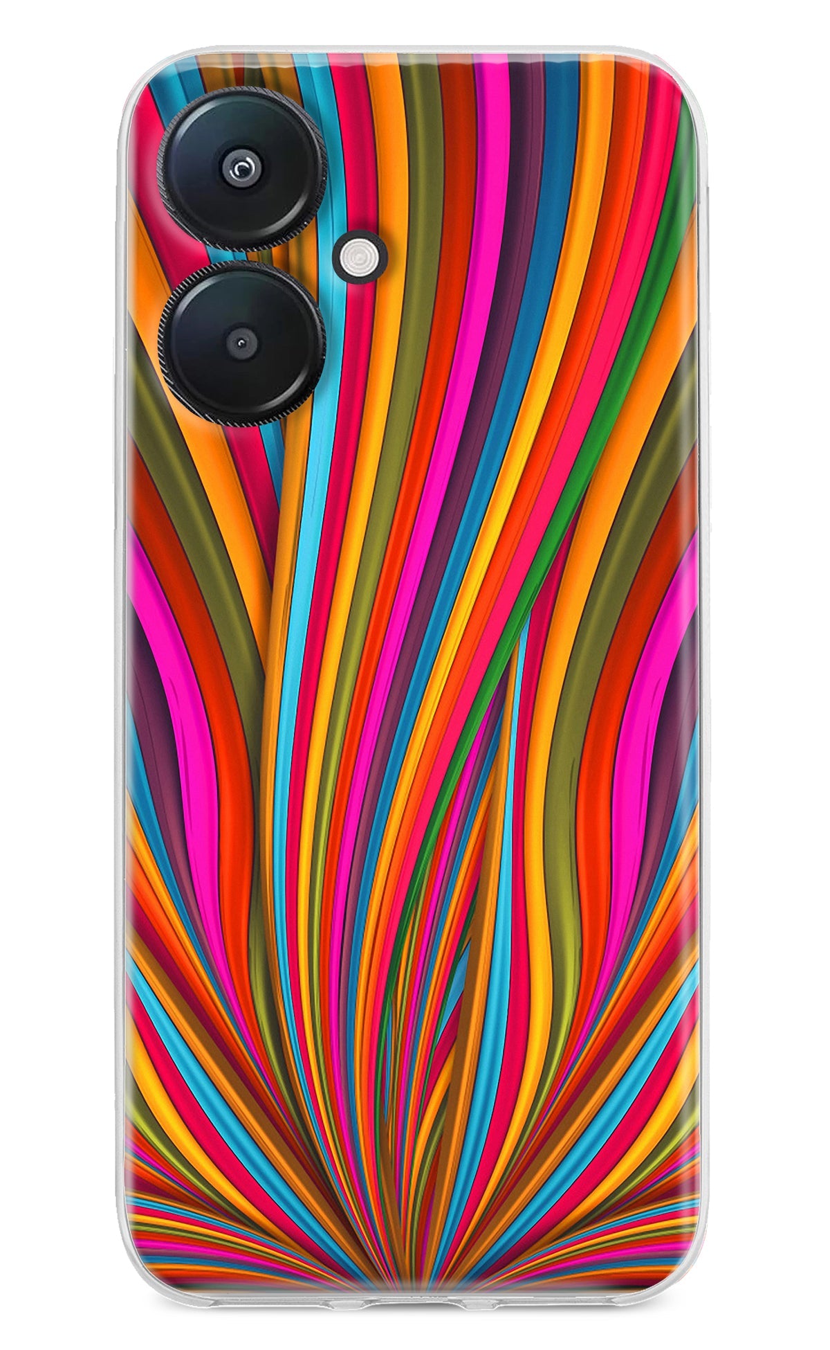 Trippy Wavy Redmi 13C 5G Back Cover