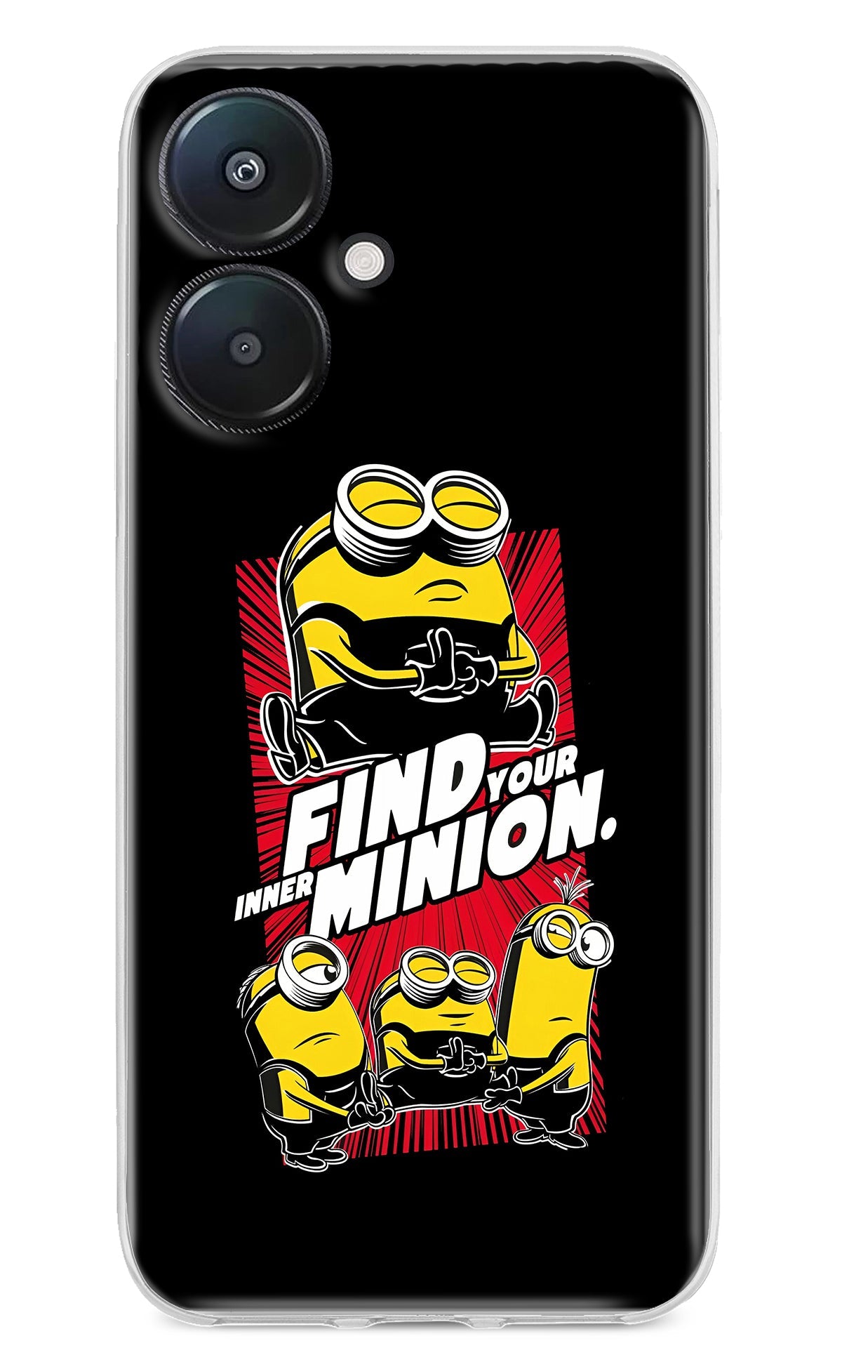 Find your inner Minion Redmi 13C 5G Back Cover