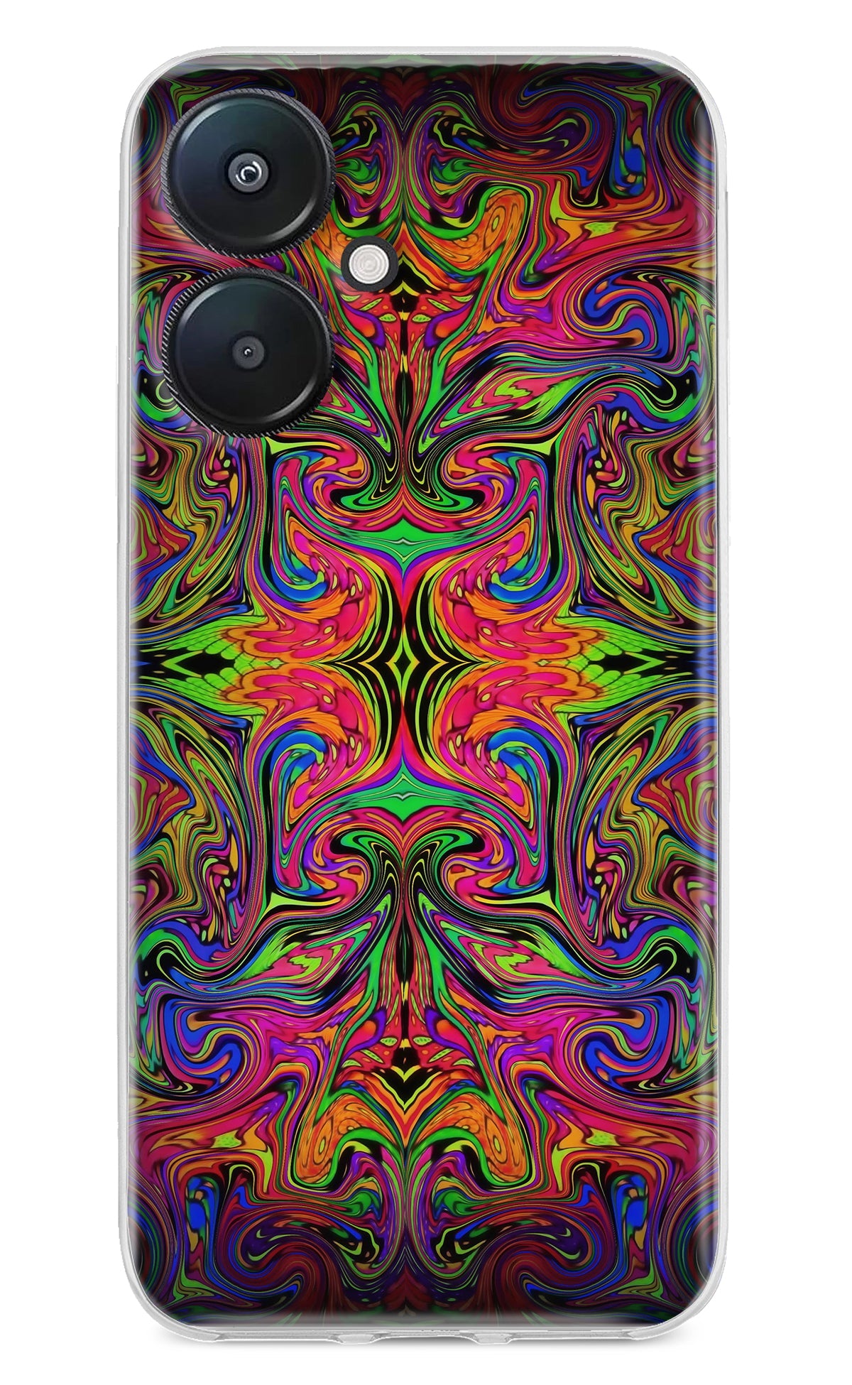 Psychedelic Art Redmi 13C 5G Back Cover