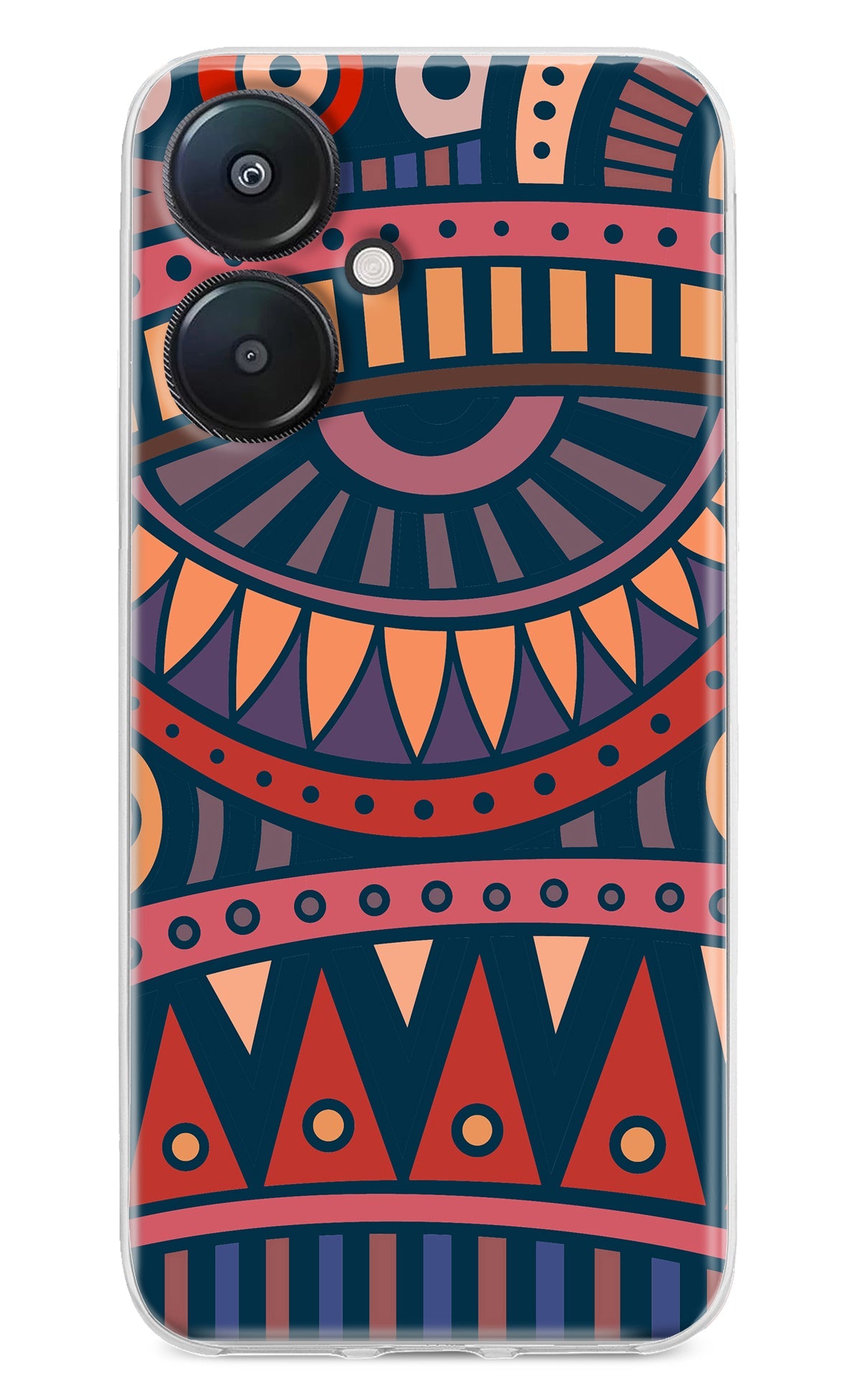 African Culture Design Redmi 13C 5G Back Cover