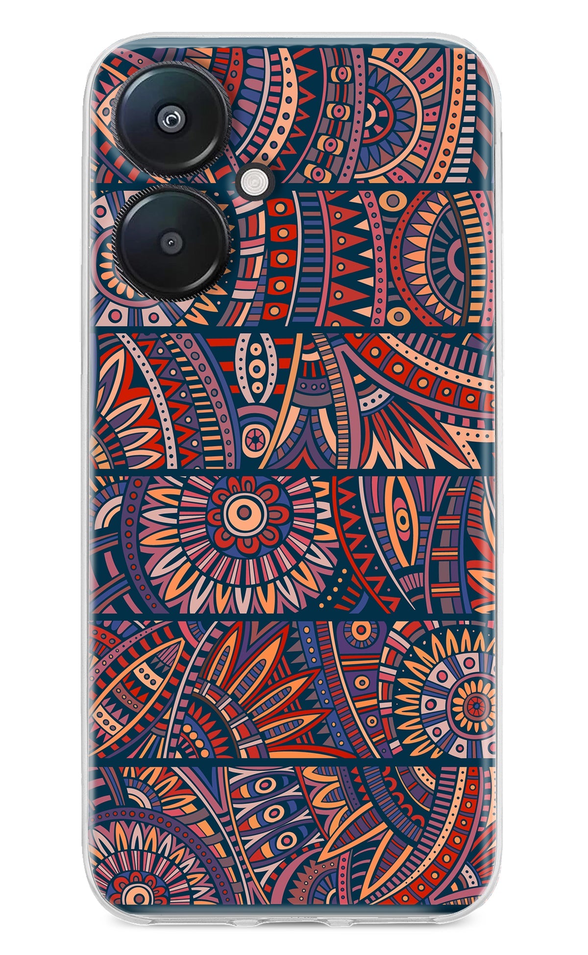 African Culture Design Redmi 13C 5G Back Cover