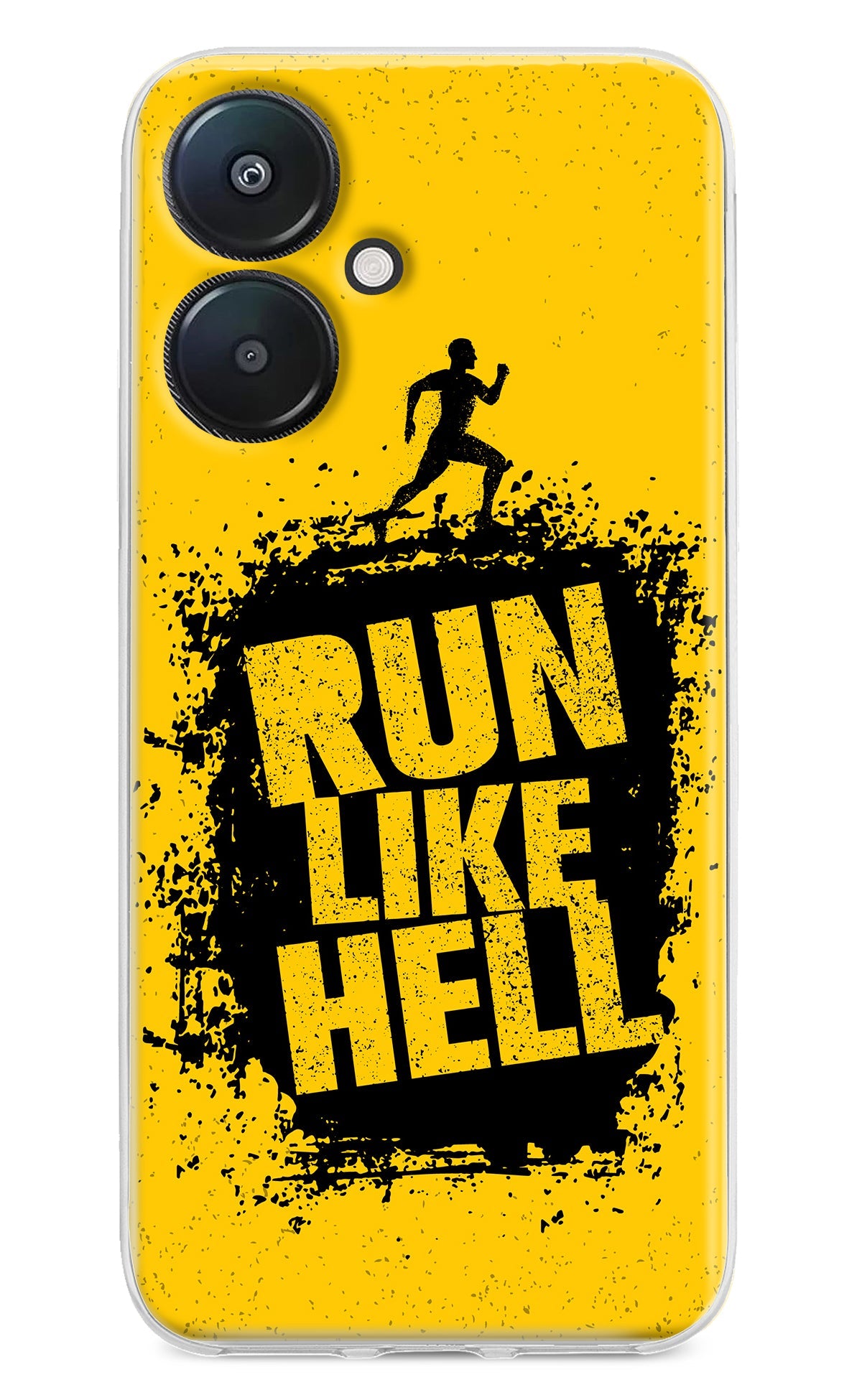 Run Like Hell Redmi 13C 5G Back Cover