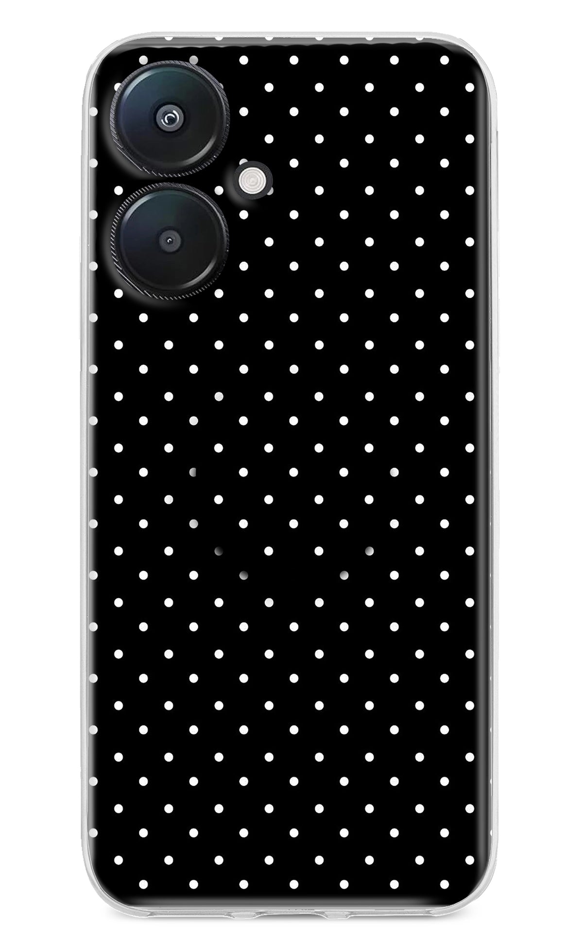 White Dots Redmi 13C 5G Pop Case