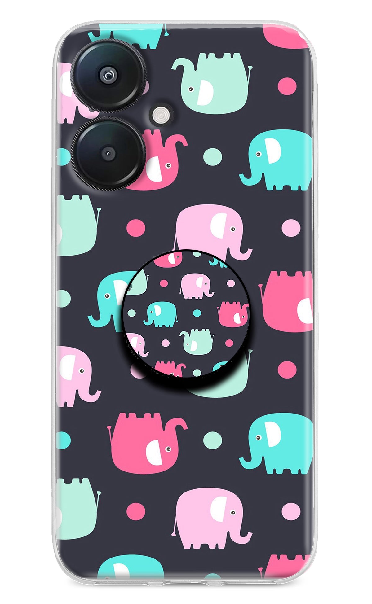 Baby Elephants Redmi 13C 5G Pop Case