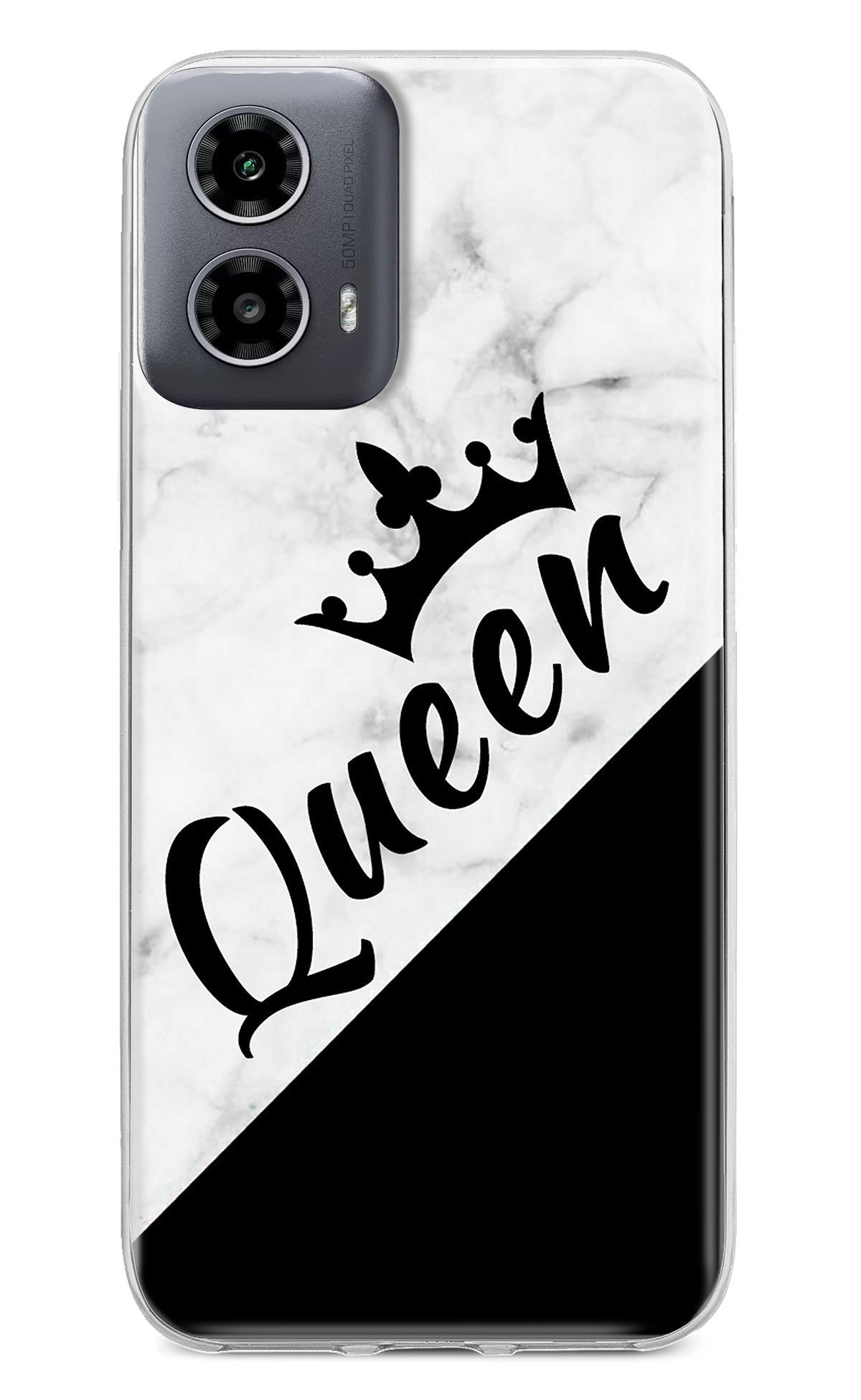 Queen Moto G34 5G Back Cover