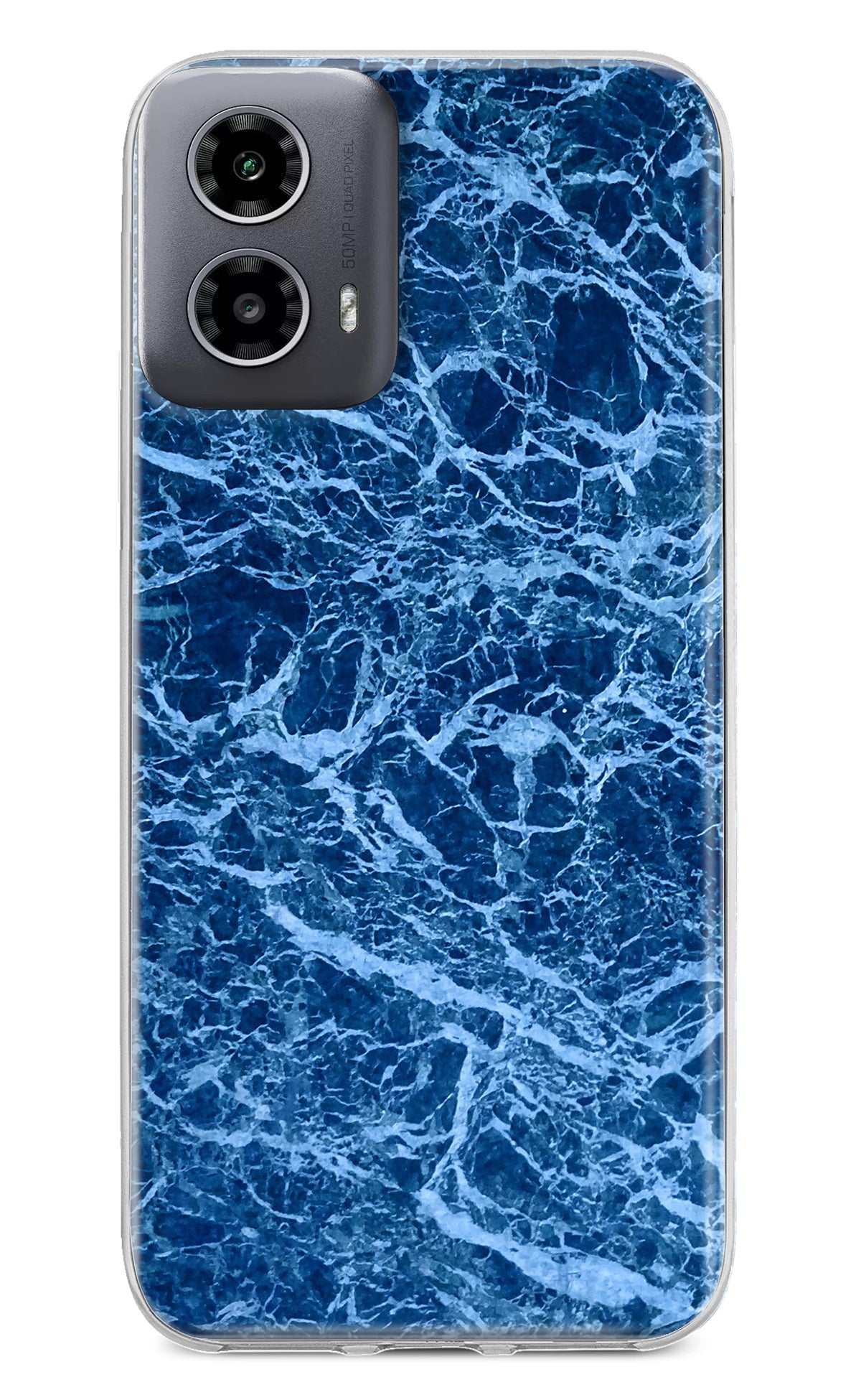 Blue Marble Moto G34 5G Back Cover