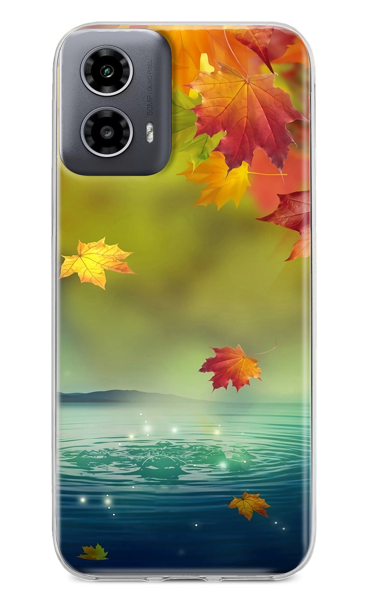 Flowers Moto G34 5G Back Cover