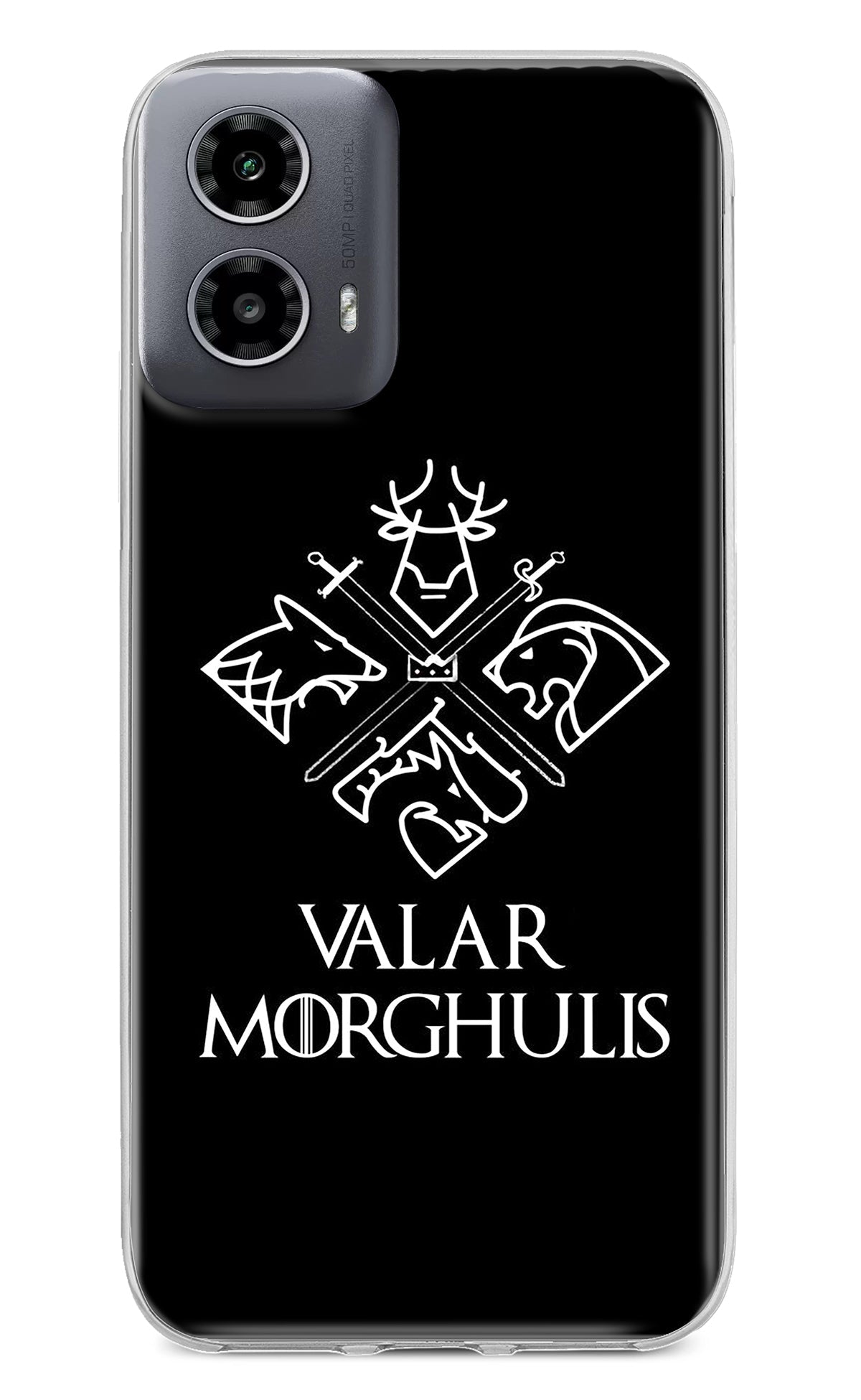 Valar Morghulis | Game Of Thrones Moto G34 5G Back Cover