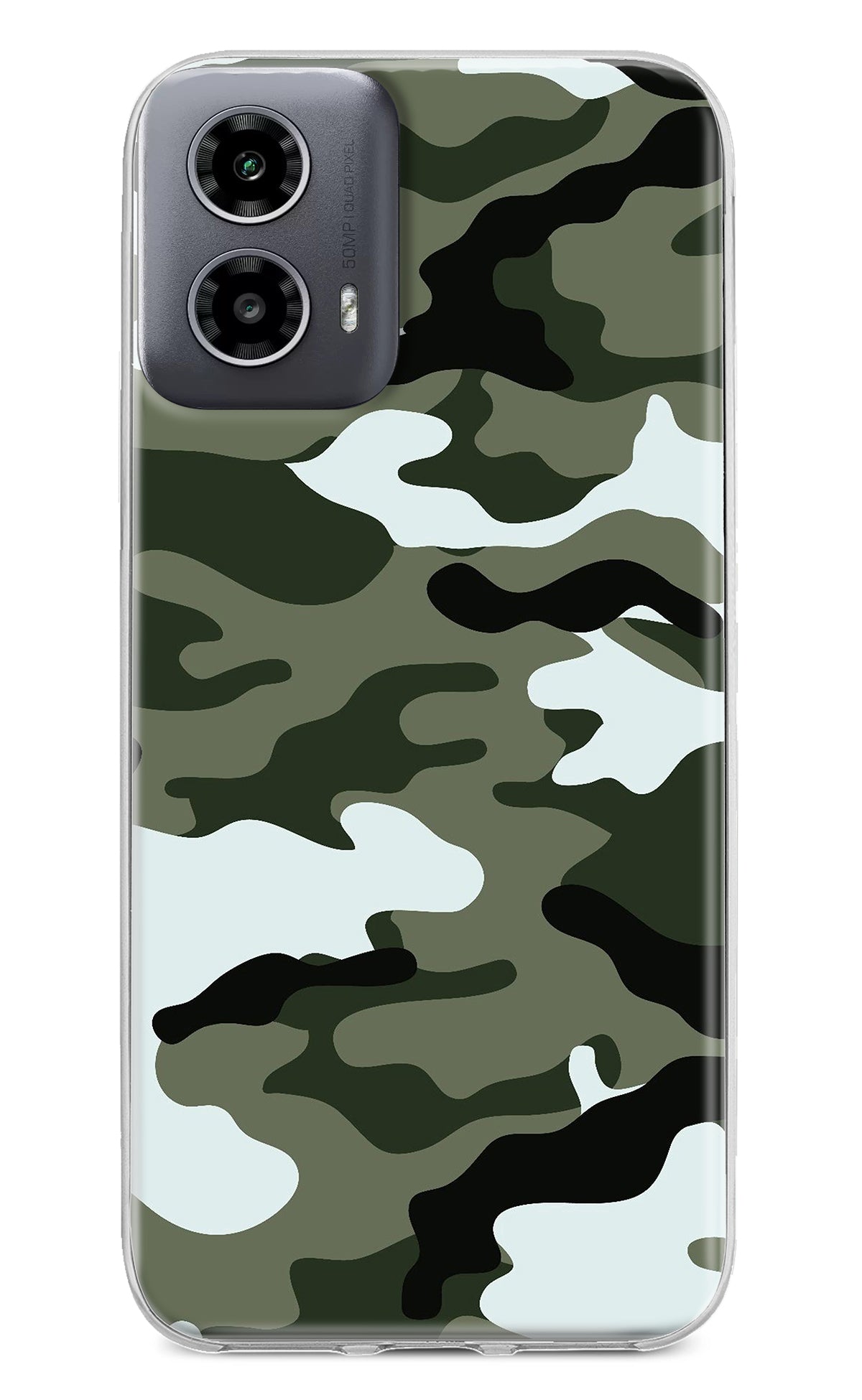 Camouflage Moto G34 5G Back Cover