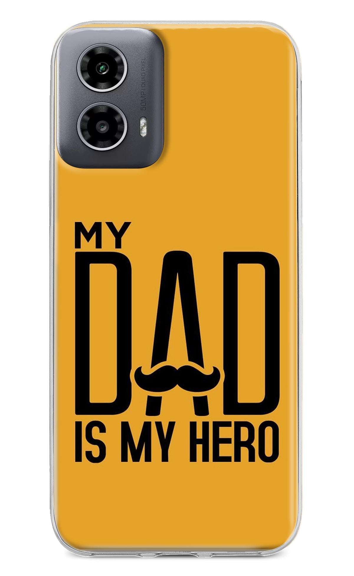 My Dad Is My Hero Moto G34 5G Back Cover