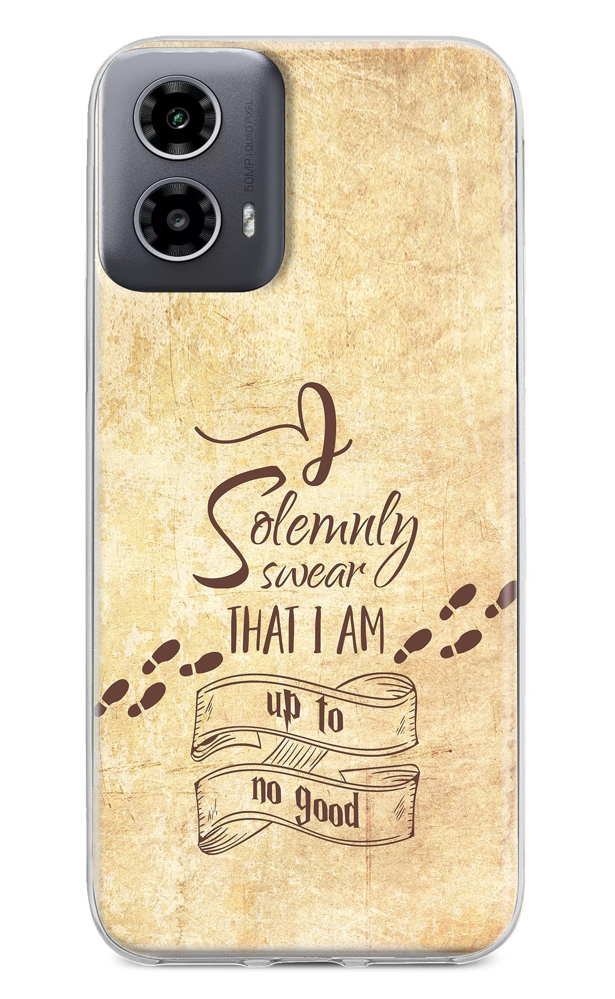 I Solemnly swear that i up to no good Moto G34 5G Back Cover