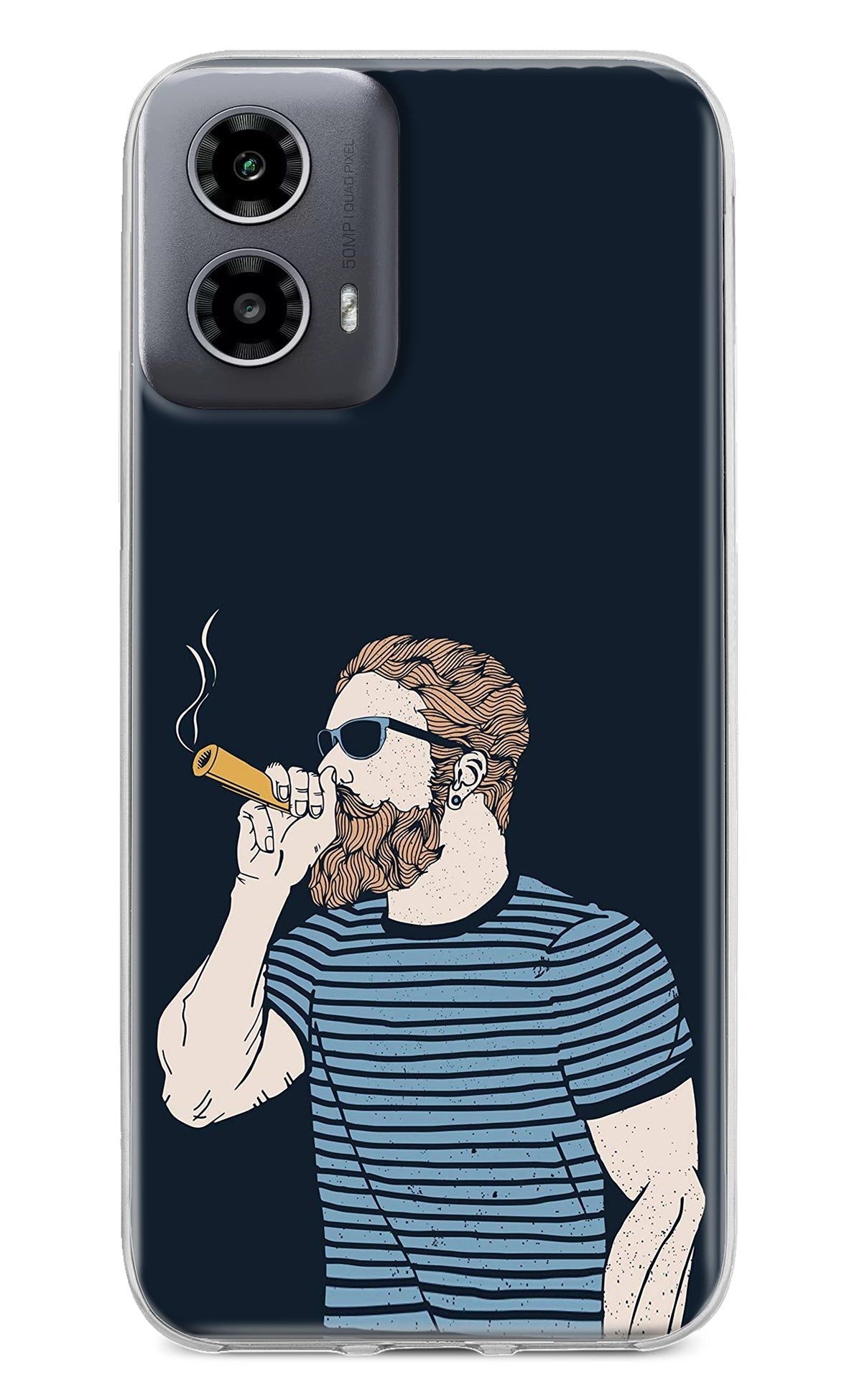 Smoking Moto G34 5G Back Cover