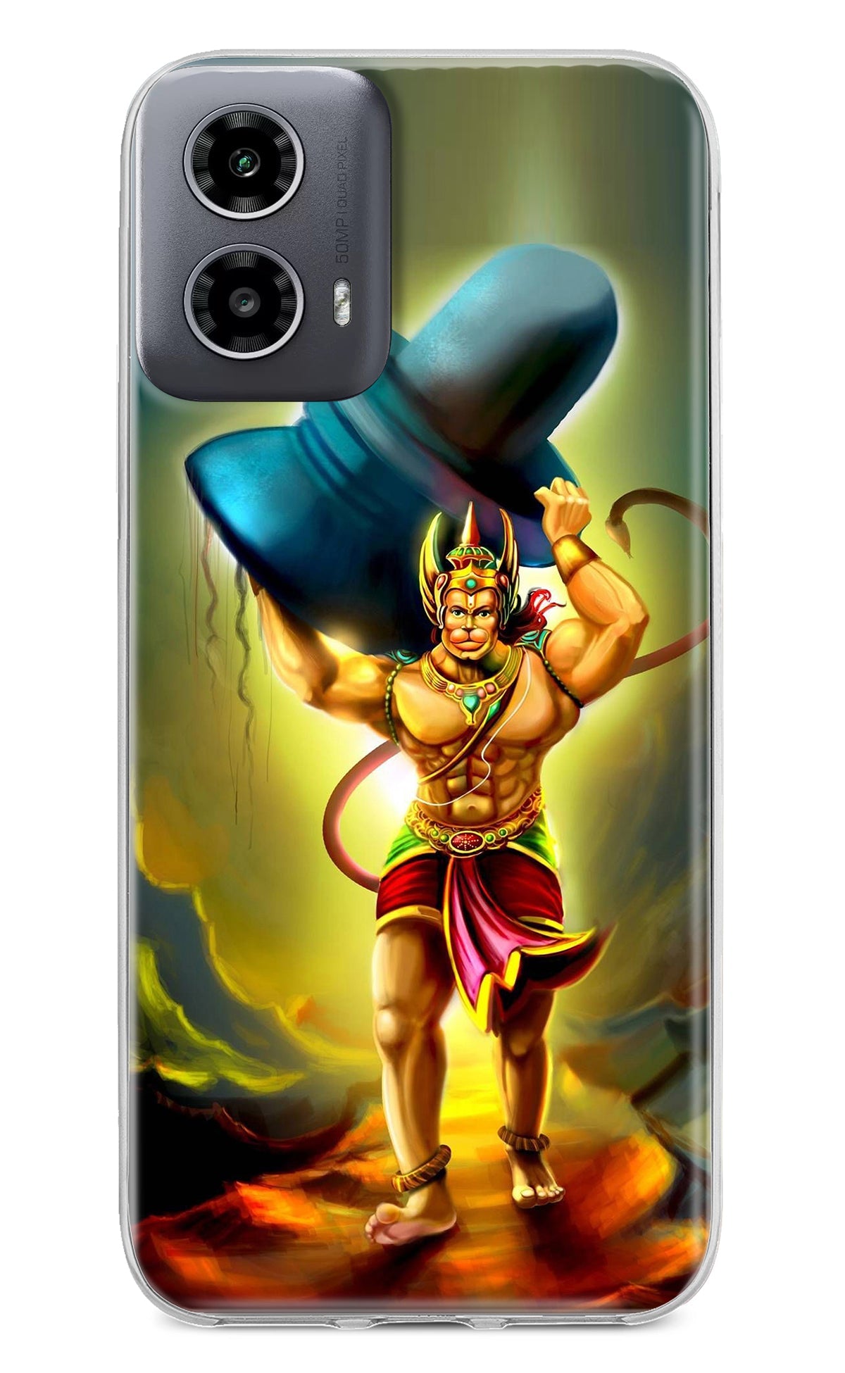 Lord Hanuman Moto G34 5G Back Cover