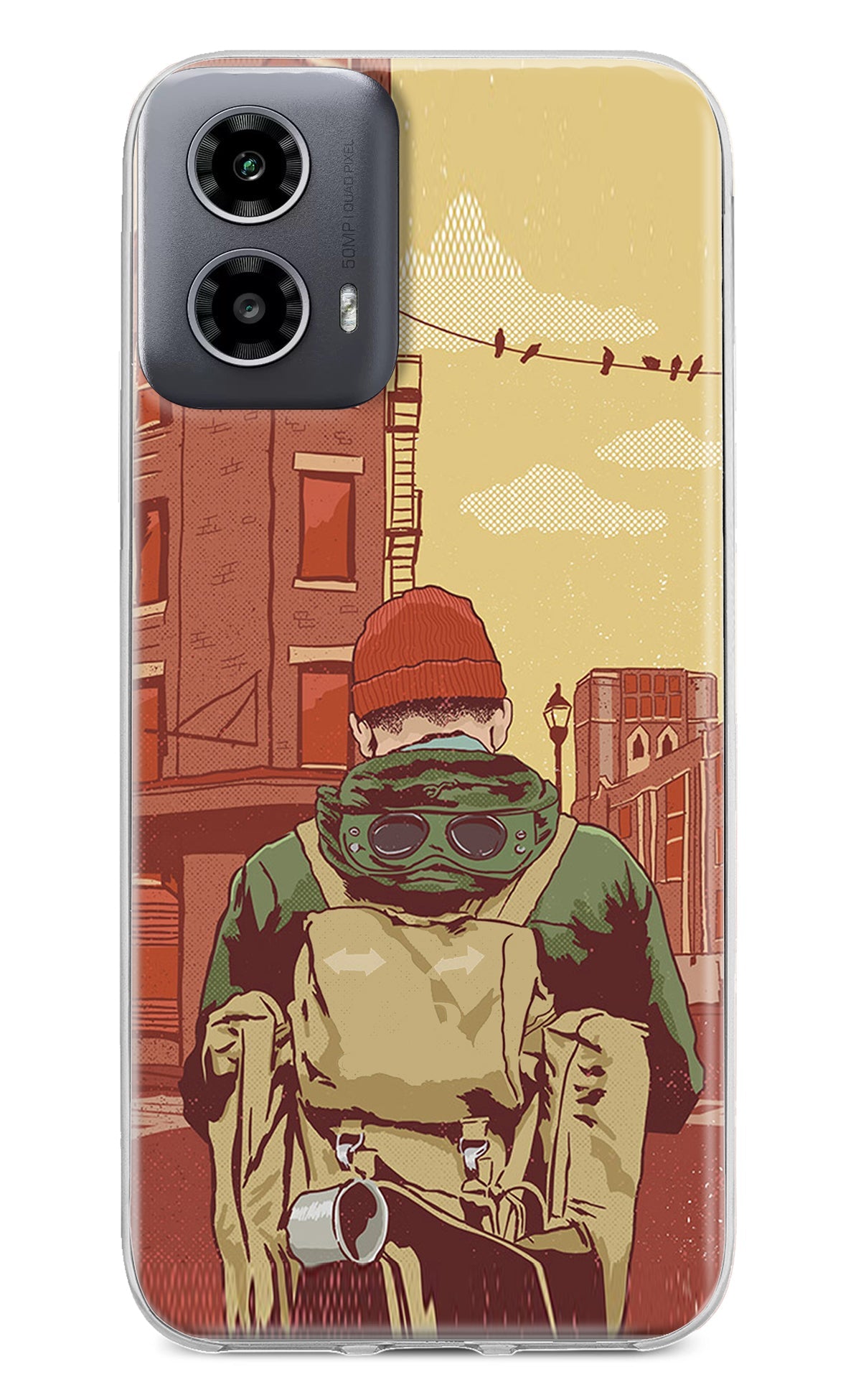 Adventurous Moto G34 5G Back Cover