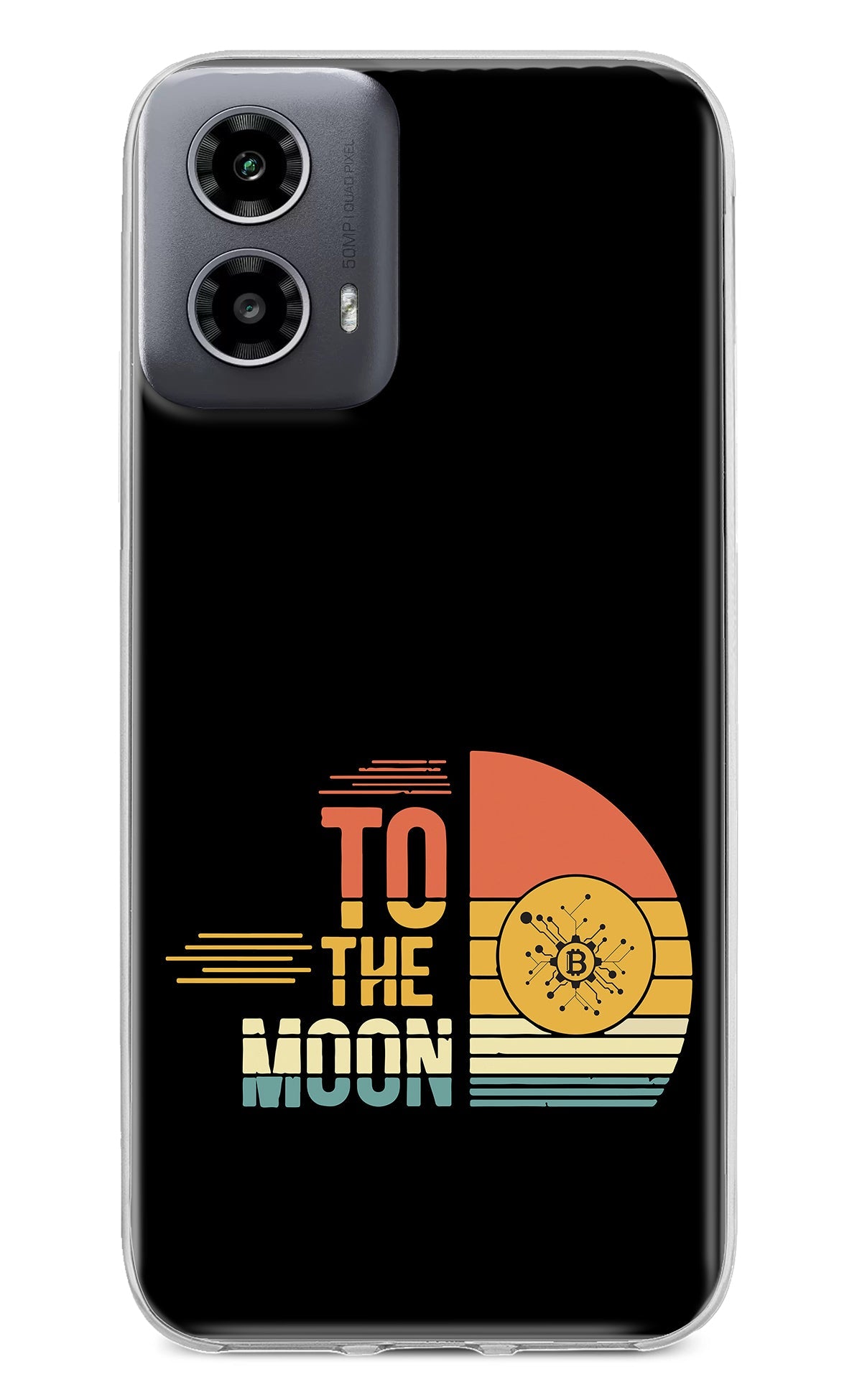 To the Moon Moto G34 5G Back Cover