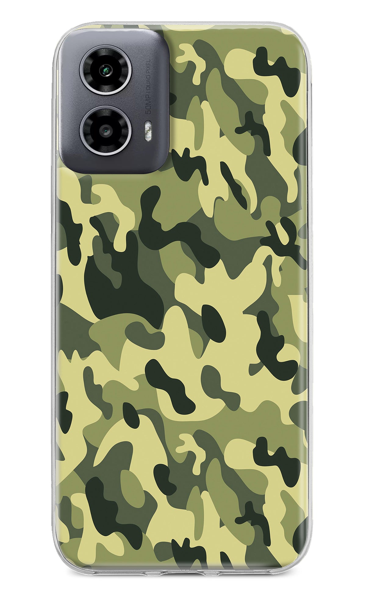 Camouflage Moto G34 5G Back Cover