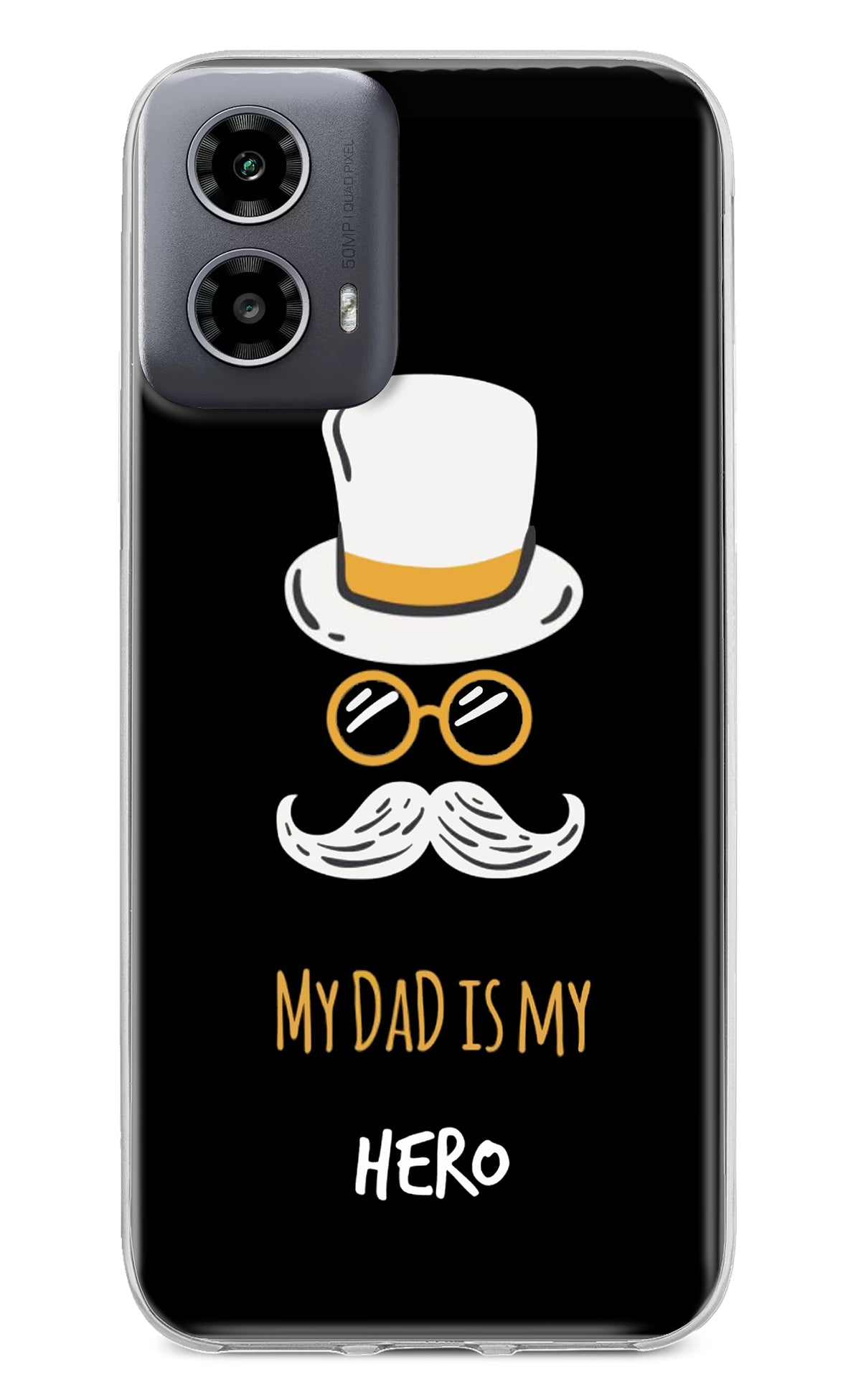 My Dad Is My Hero Moto G34 5G Back Cover