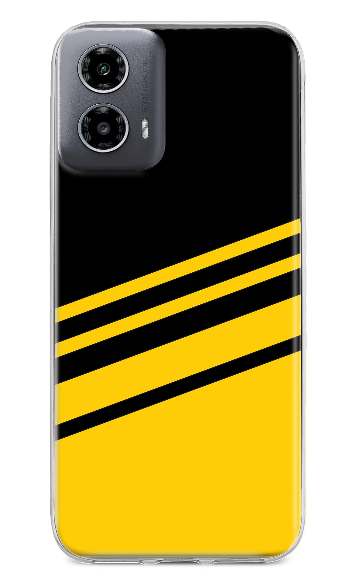 Yellow Shades Moto G34 5G Back Cover