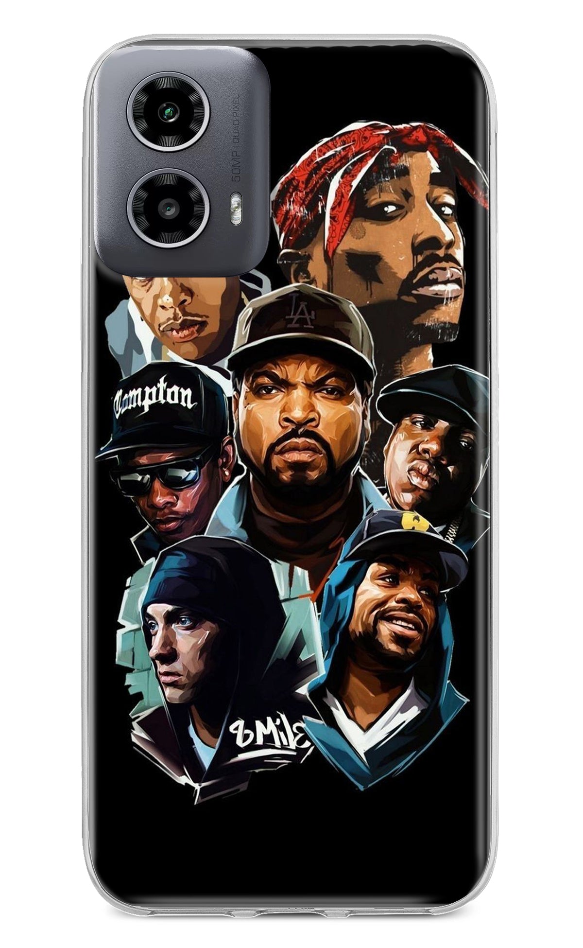 Rappers Moto G34 5G Back Cover