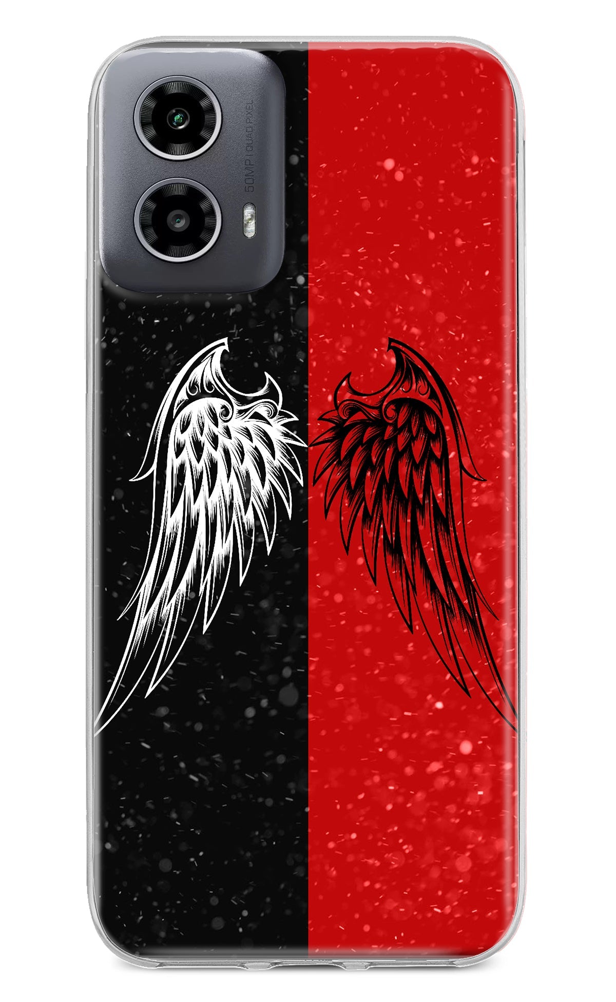 Wings Moto G34 5G Back Cover