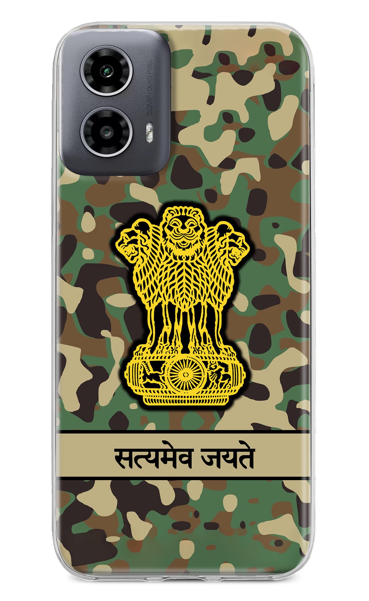 Satyamev Jayate Army Moto G34 5G Back Cover