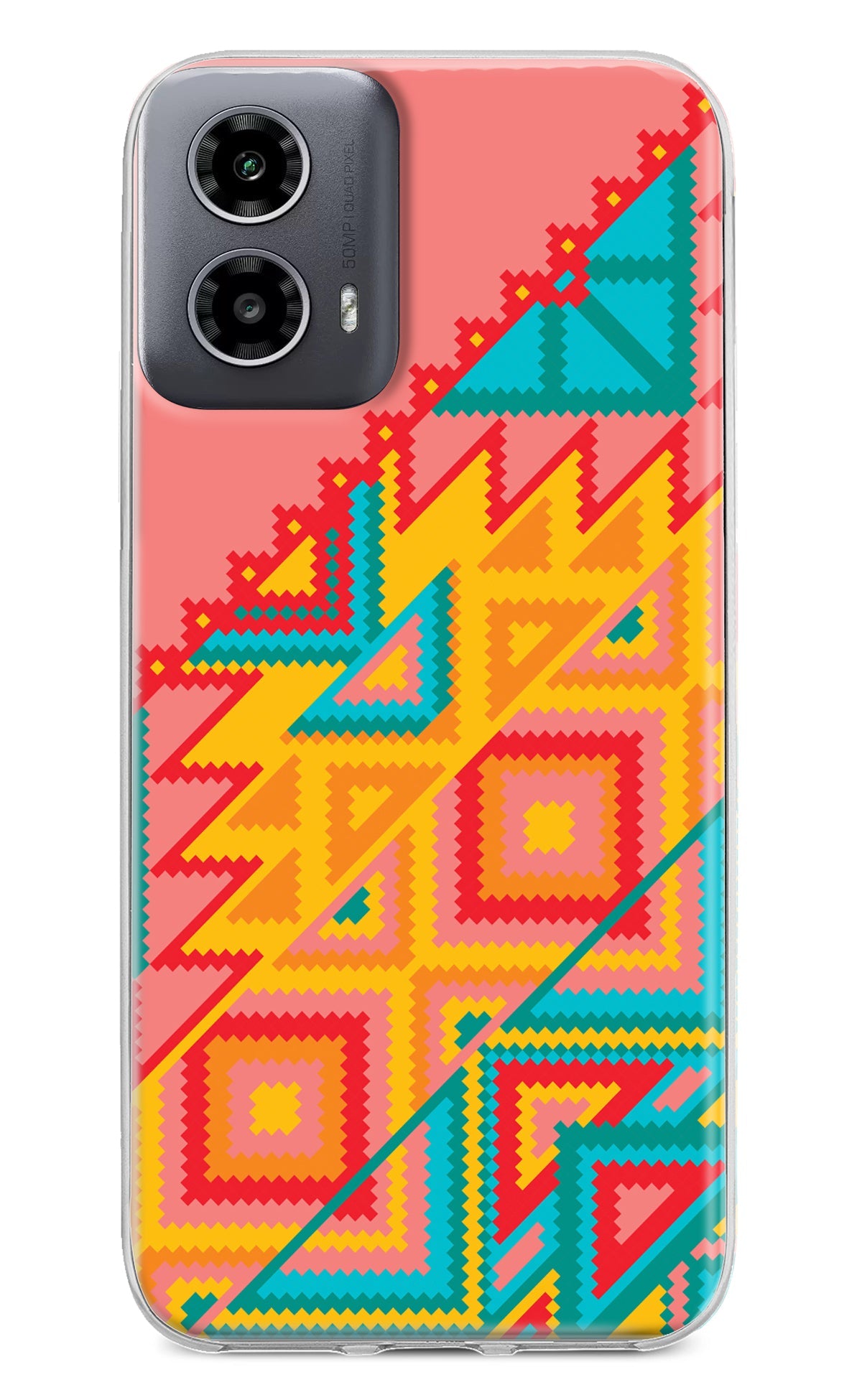 Aztec Tribal Moto G34 5G Back Cover