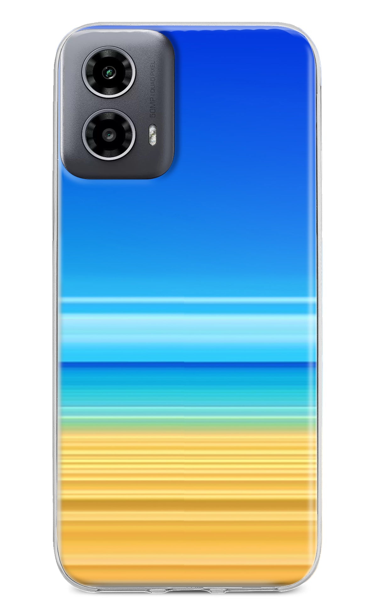 Beach Art Moto G34 5G Back Cover