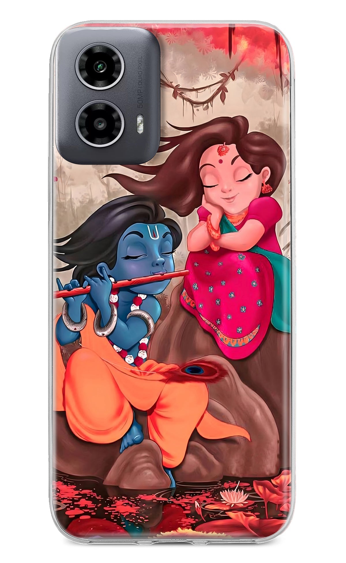 Radhe Krishna Moto G34 5G Back Cover