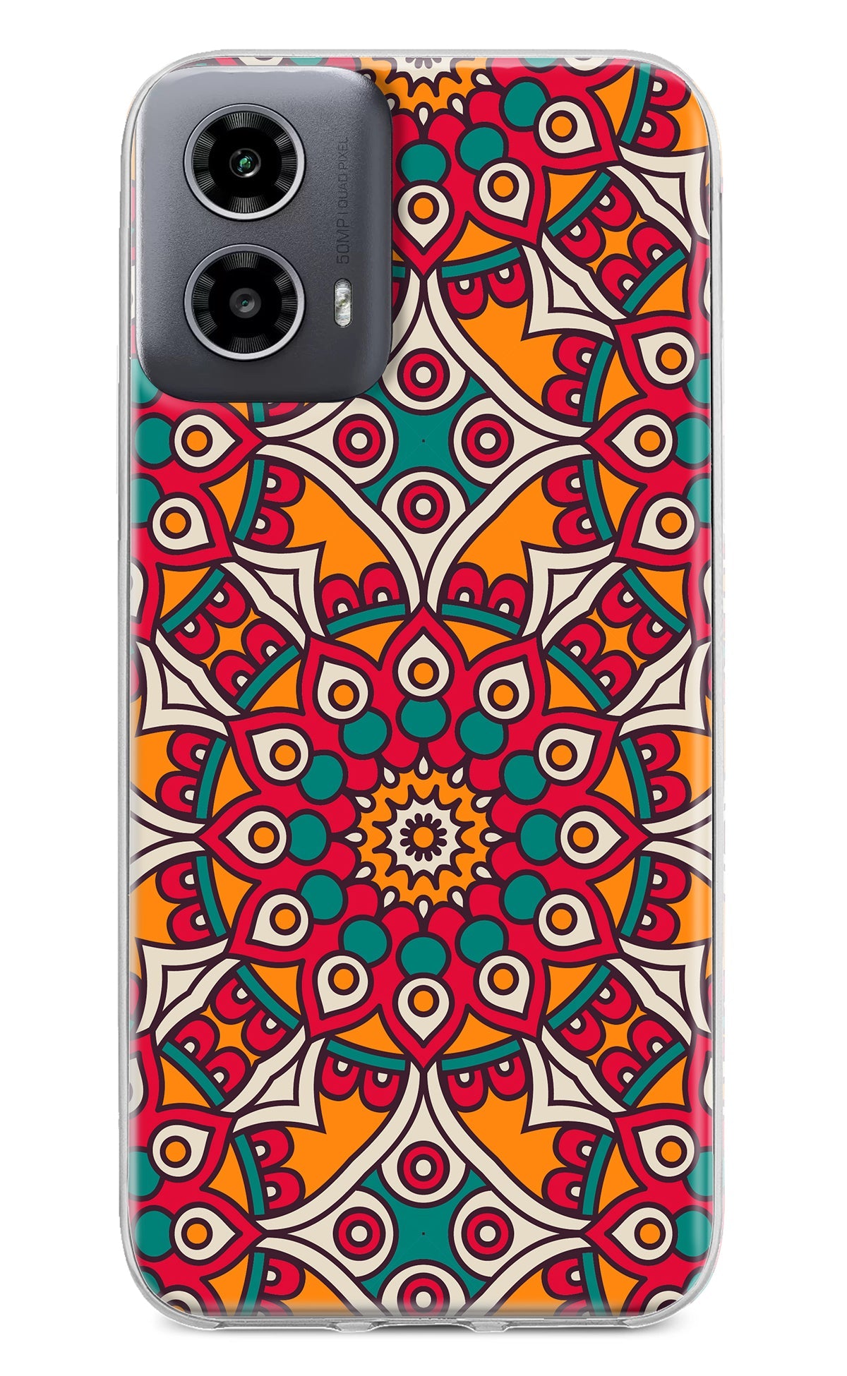 Mandala Art Moto G34 5G Back Cover