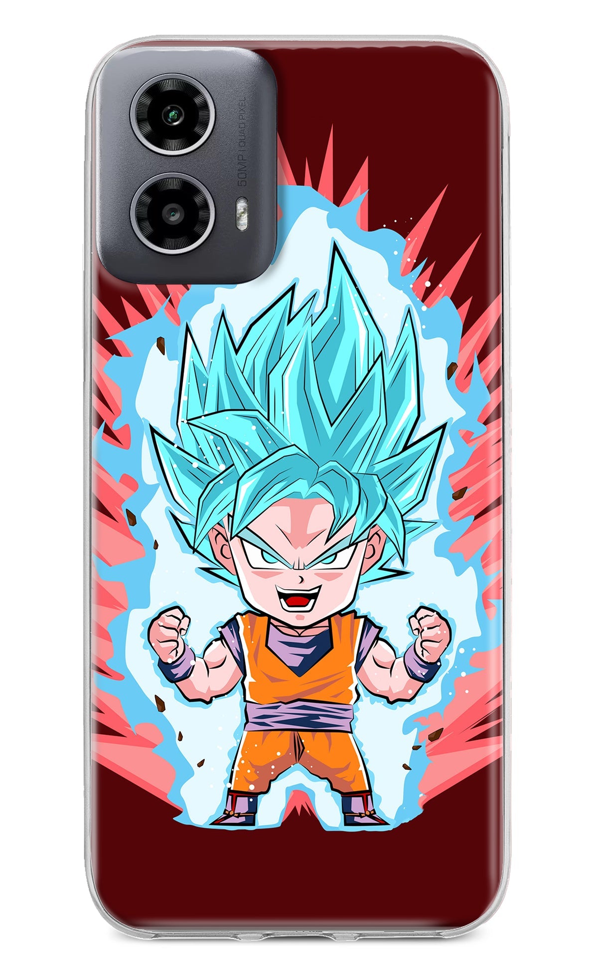 Goku Little Moto G34 5G Back Cover