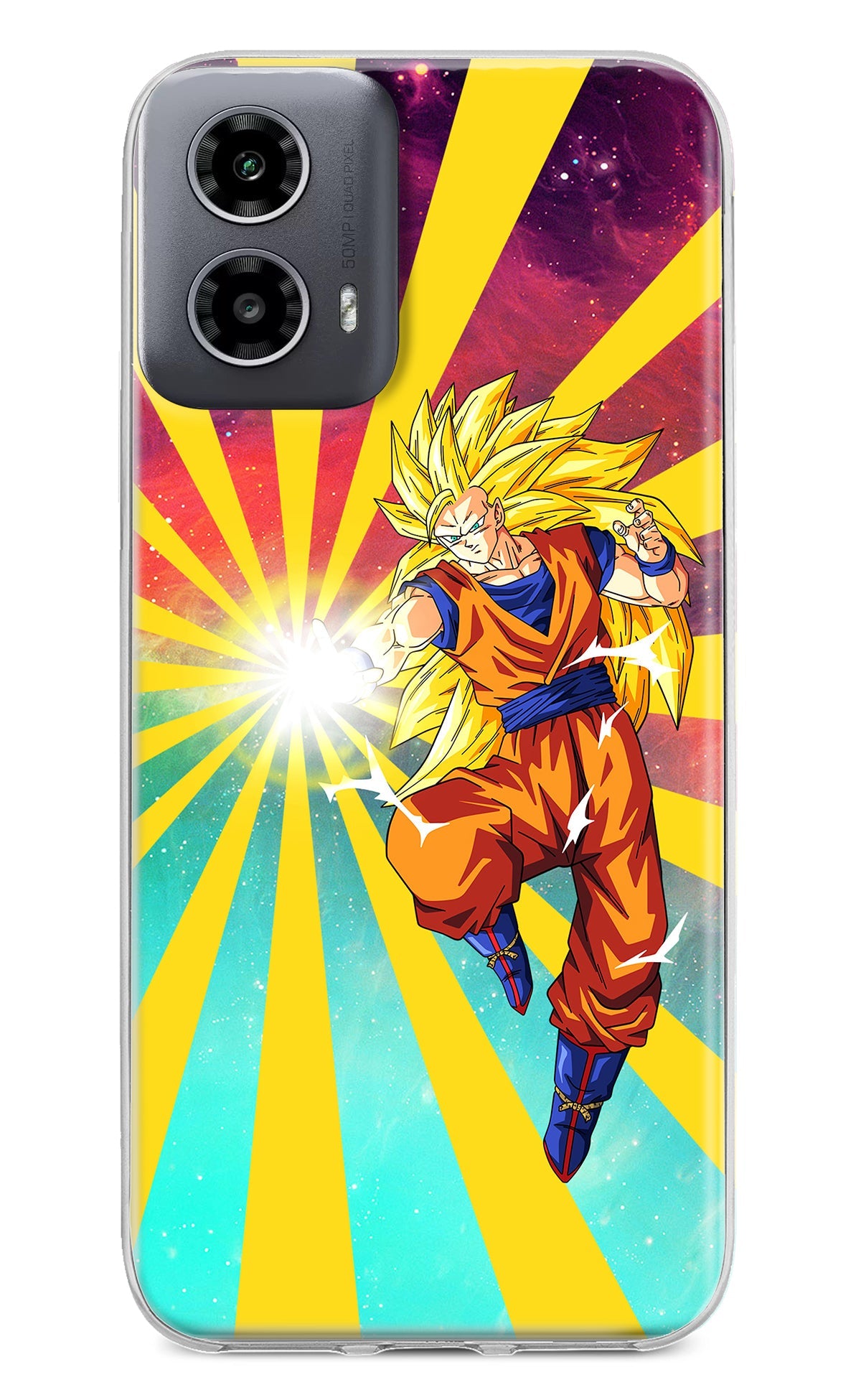 Goku Super Saiyan Moto G34 5G Back Cover