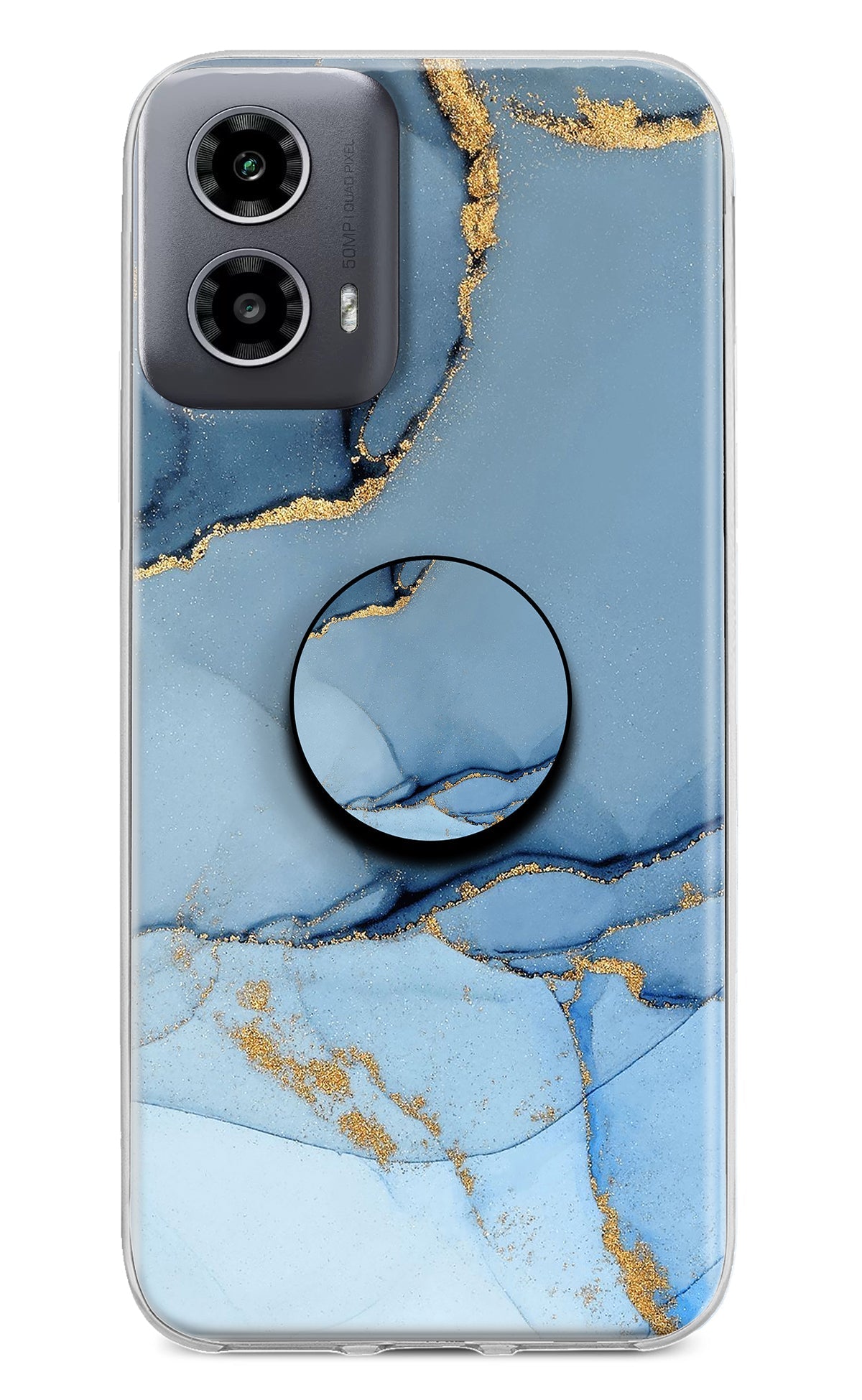 Blue Marble Moto G34 5G Pop Case