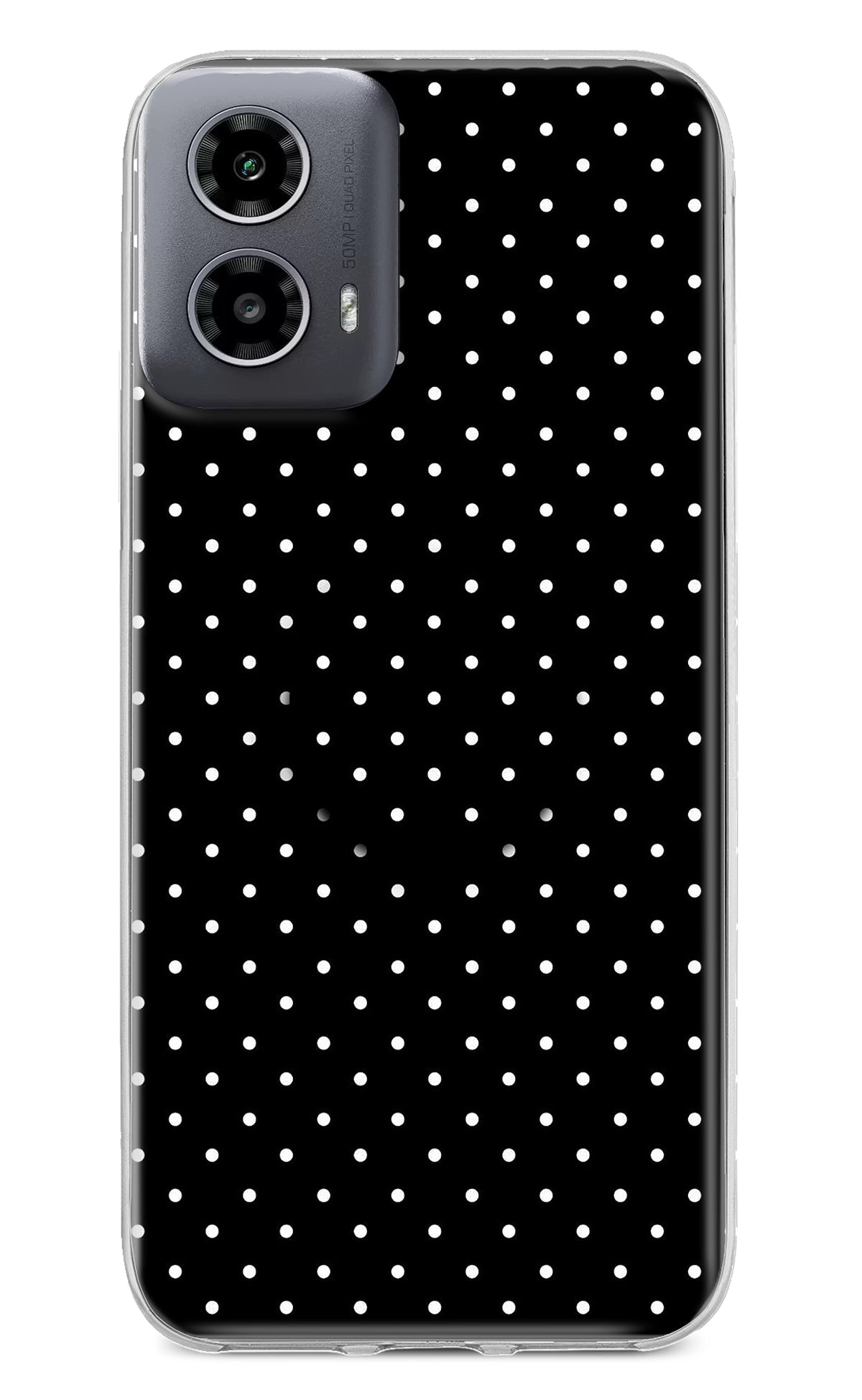 White Dots Moto G34 5G Pop Case