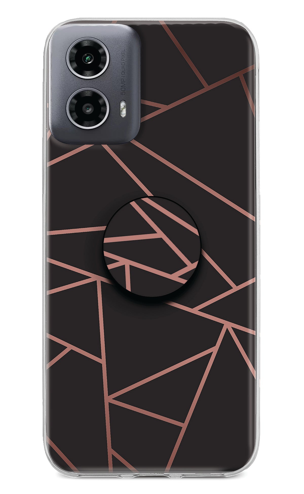 Geometric Pattern Moto G34 5G Pop Case