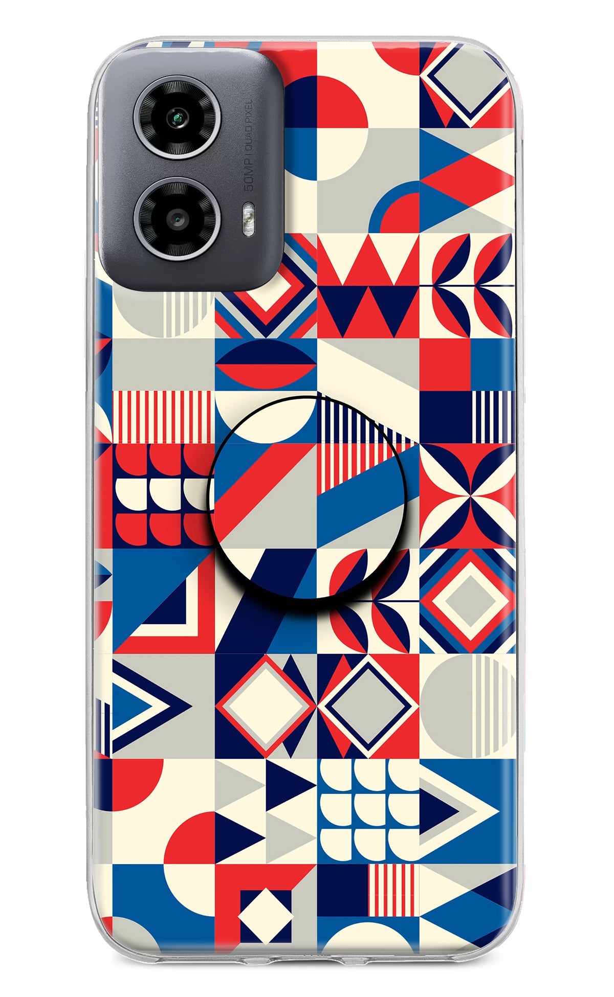 Colorful Pattern Moto G34 5G Pop Case