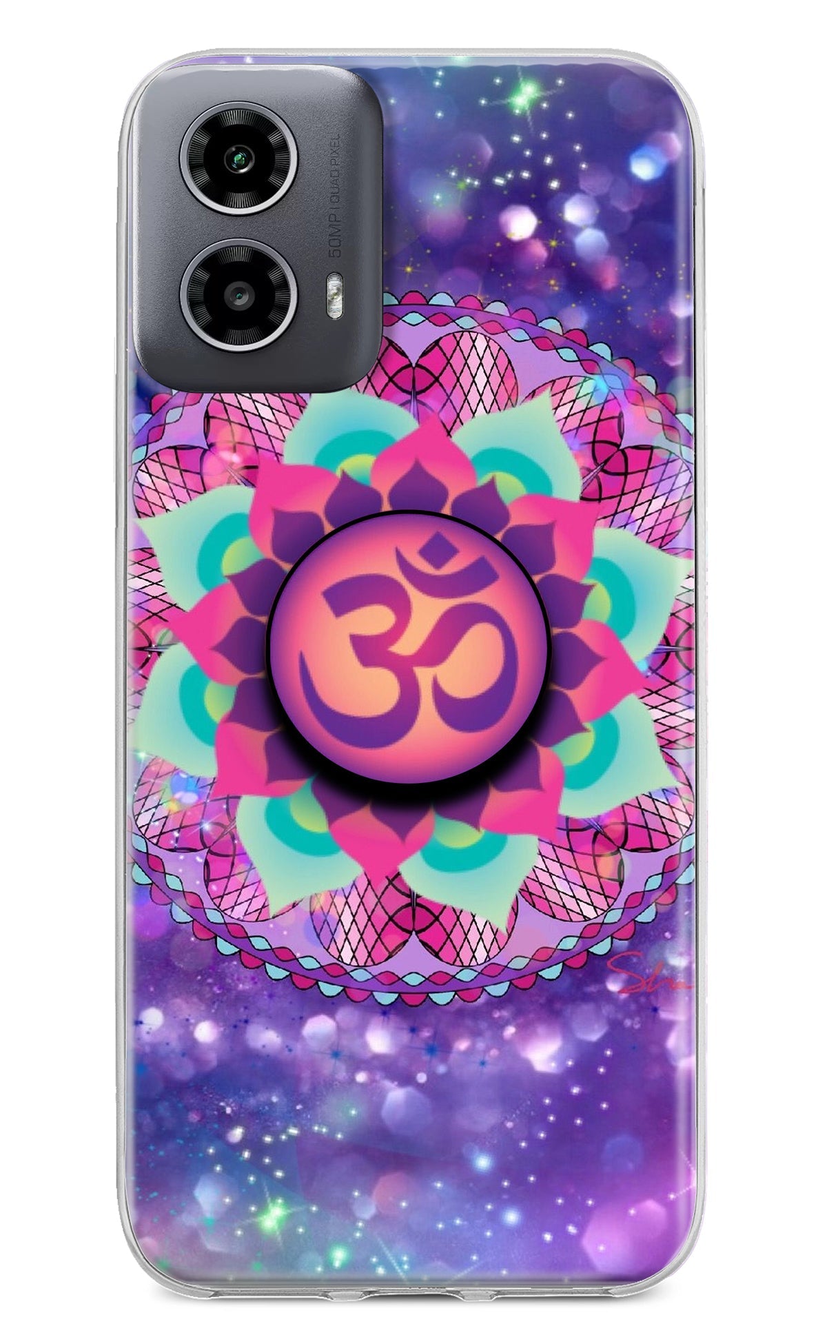 Om Purple Moto G34 5G Pop Case