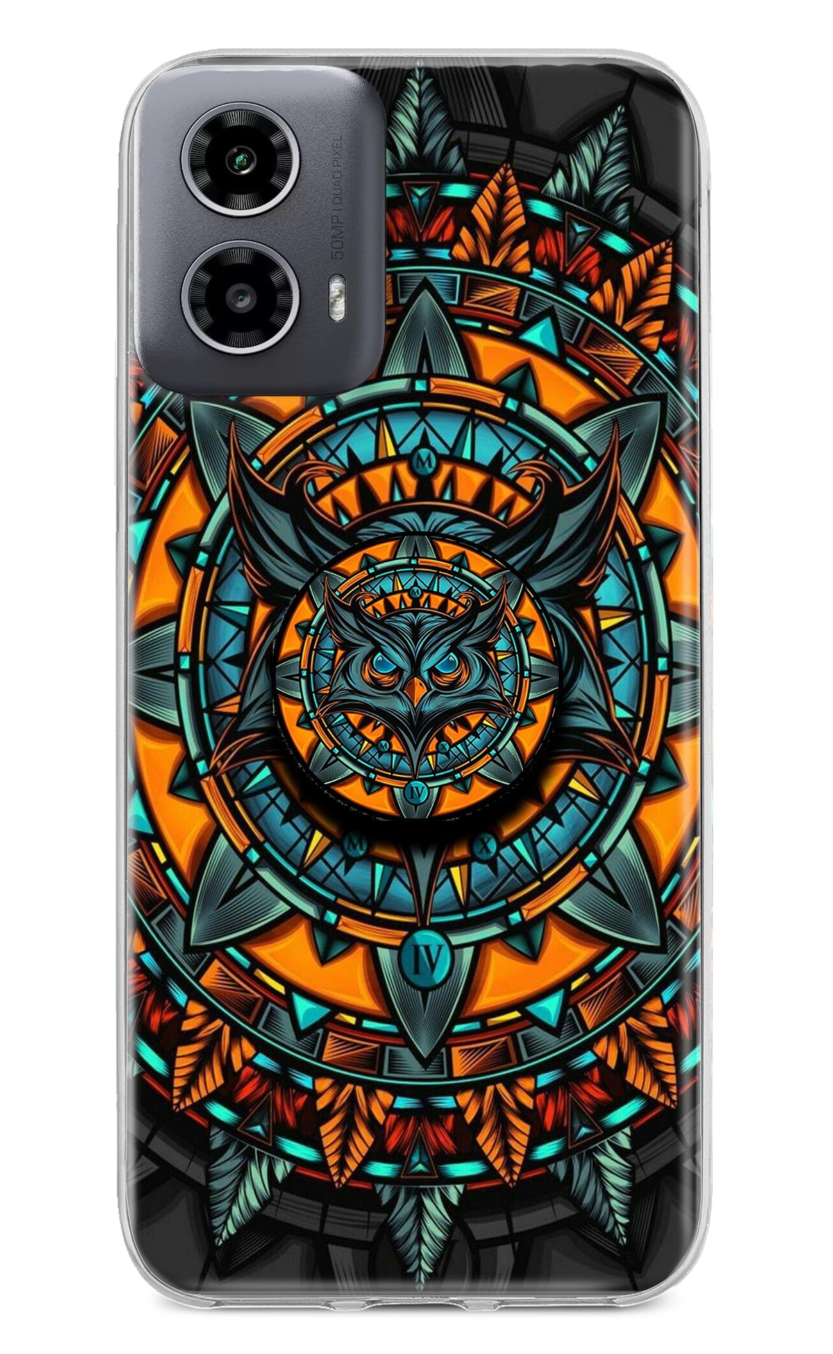 Angry Owl Moto G34 5G Pop Case